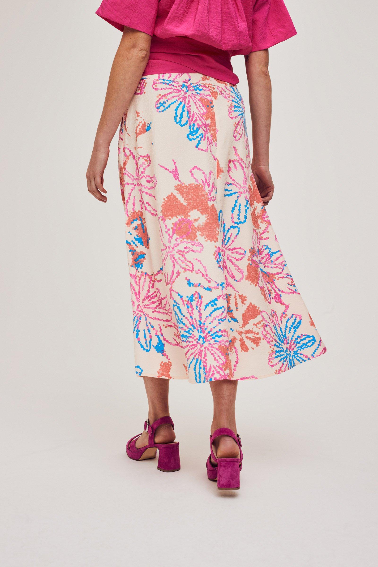 CKS Dames - SAWINA - midi skirt - pink