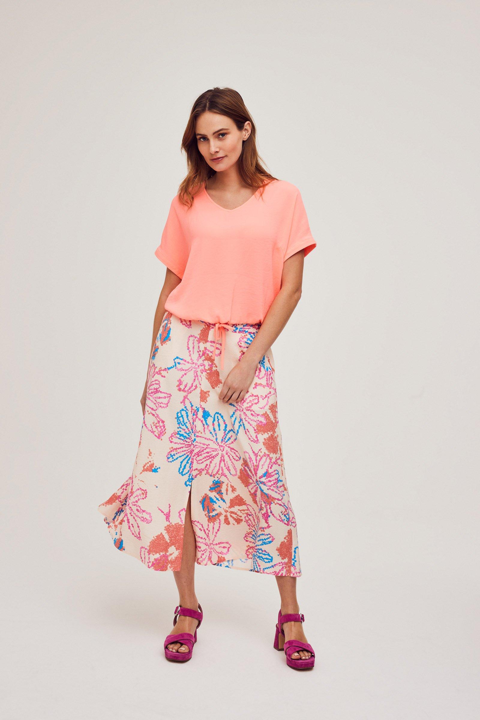 CKS Dames - SAWINA - Midi Rock - Rosa