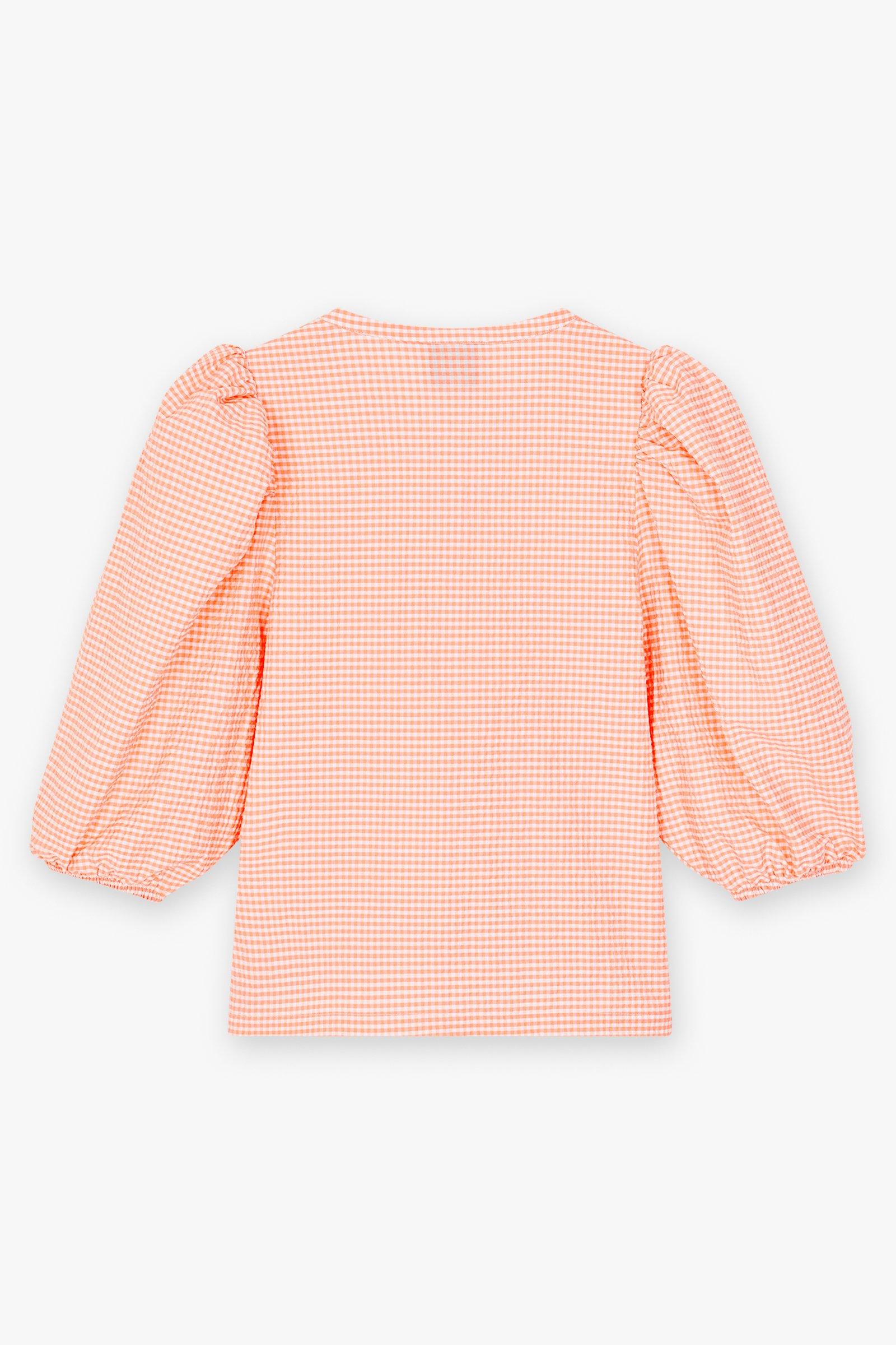 CKS Dames - BULANI - blouse short sleeves - bright orange