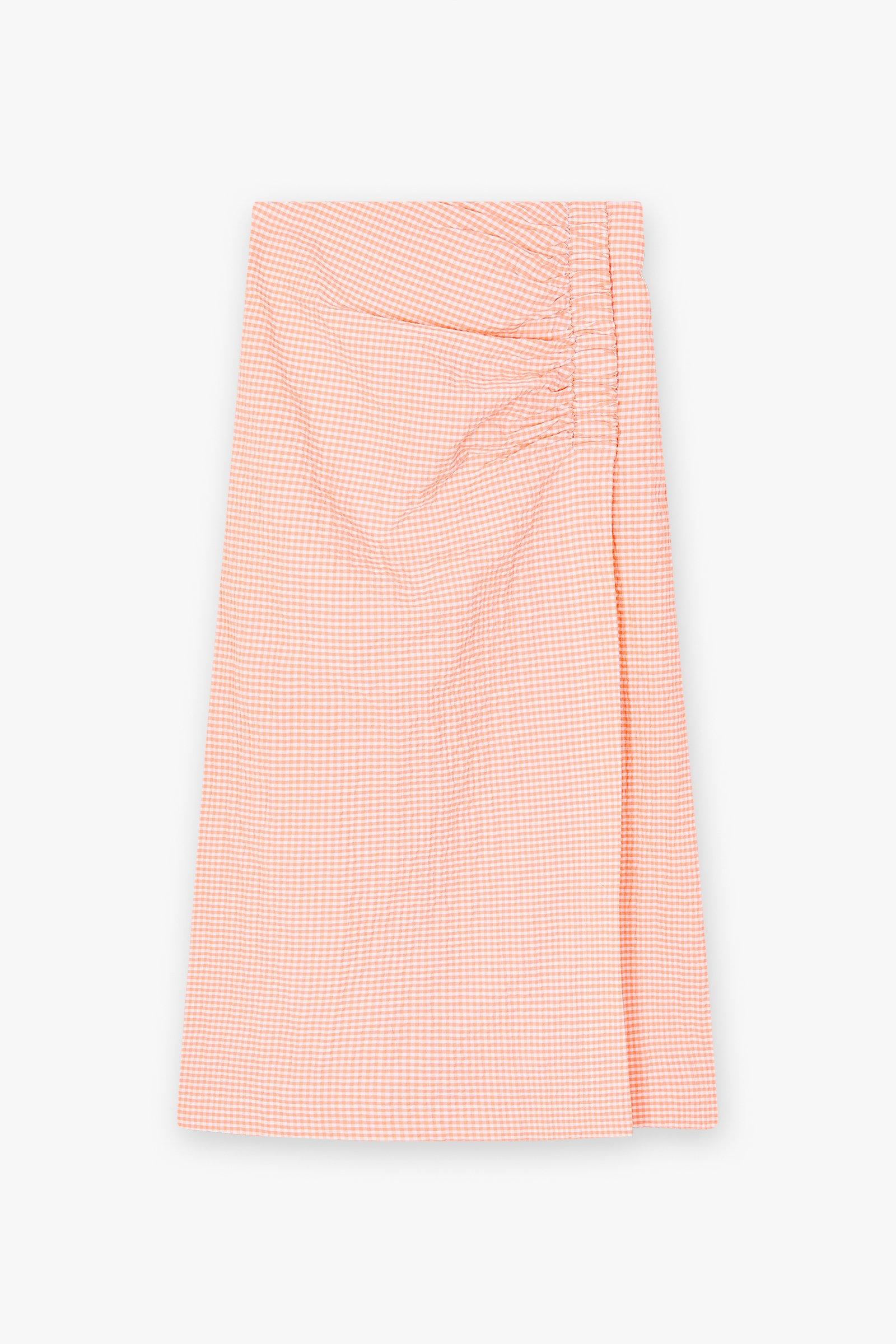 CKS Dames - LEANDER - midi skirt - bright orange