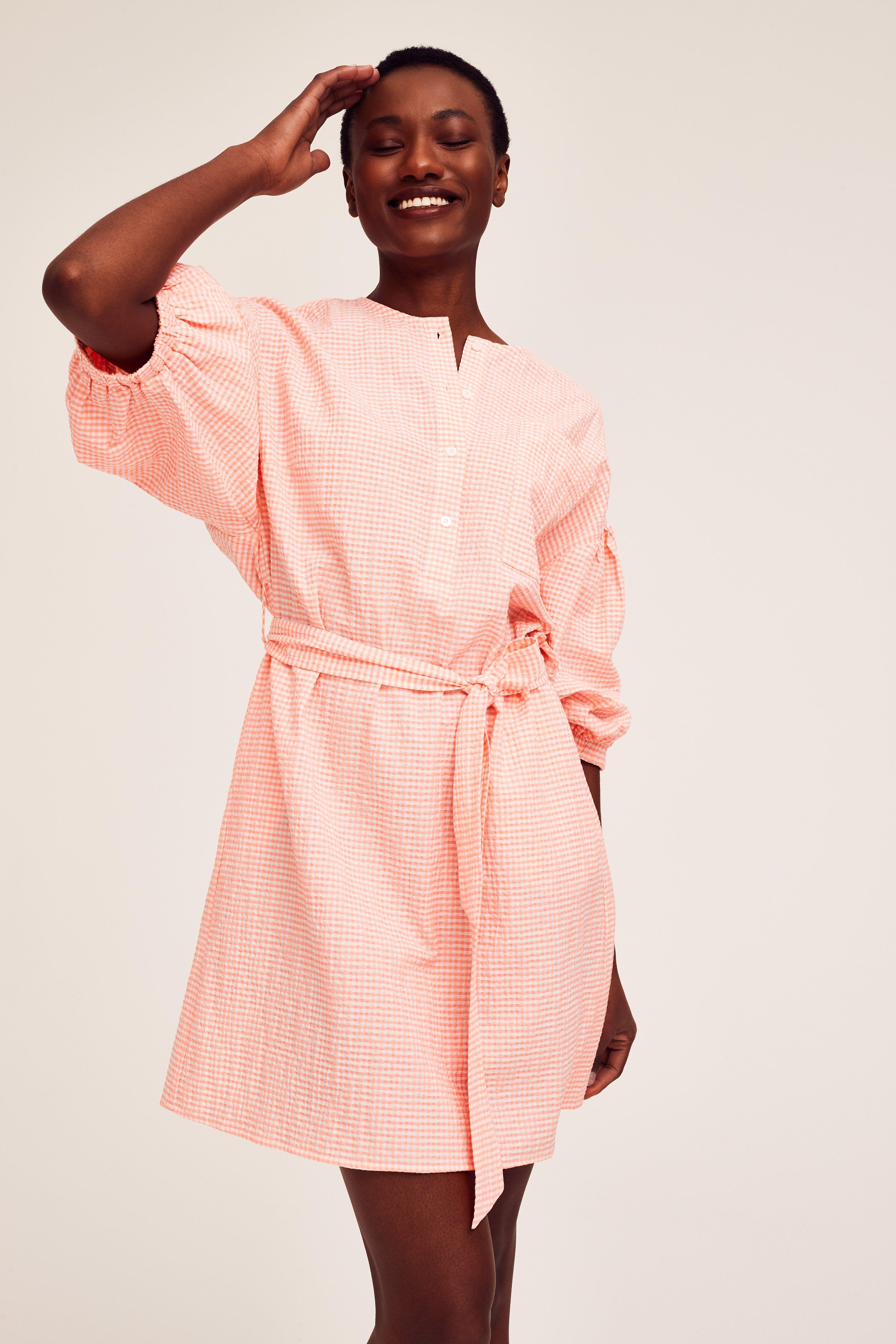 CKS Dames - IVAZ - Kurzes Kleid - Hellorange