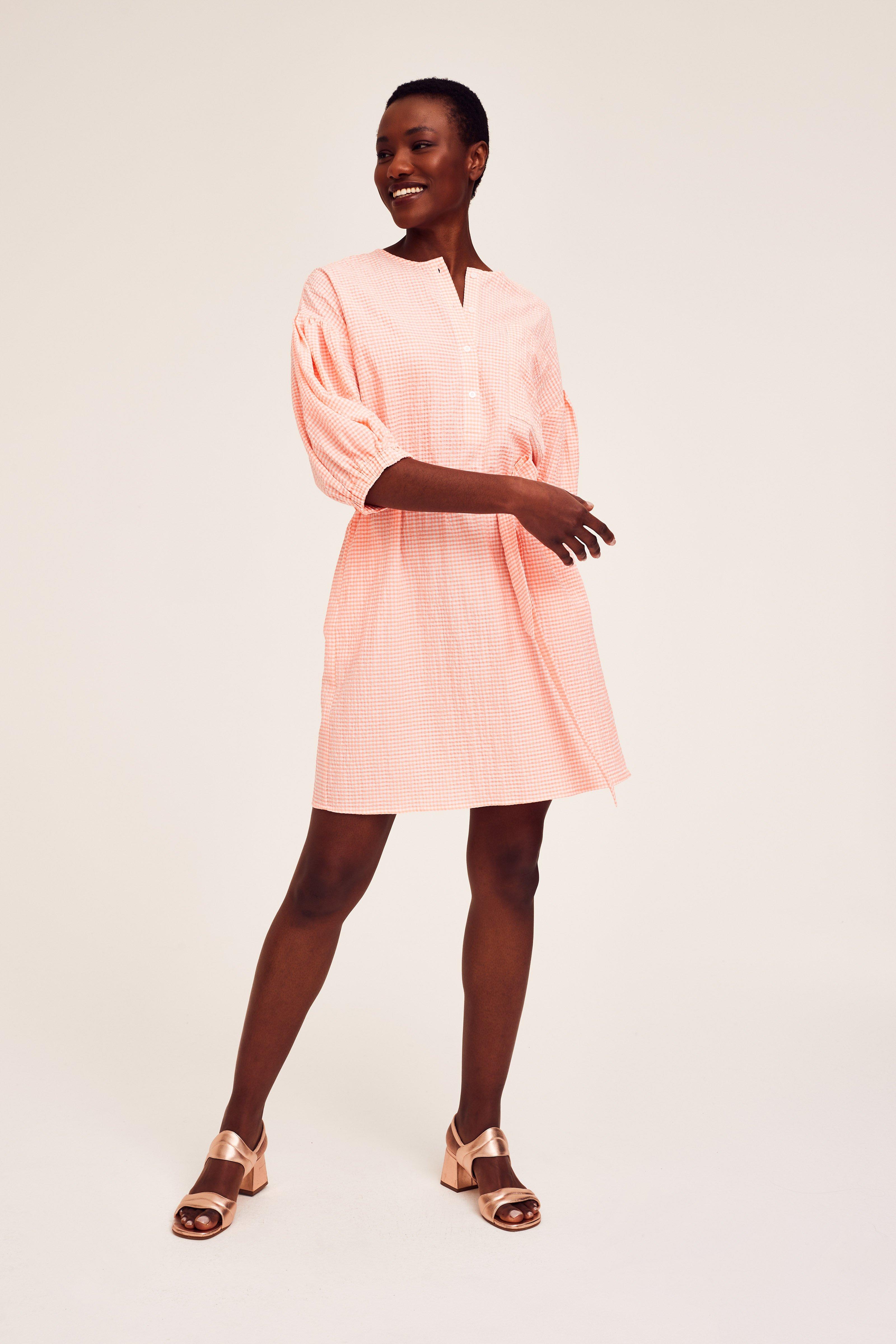 CKS Dames - IVAZ - Kurzes Kleid - Hellorange