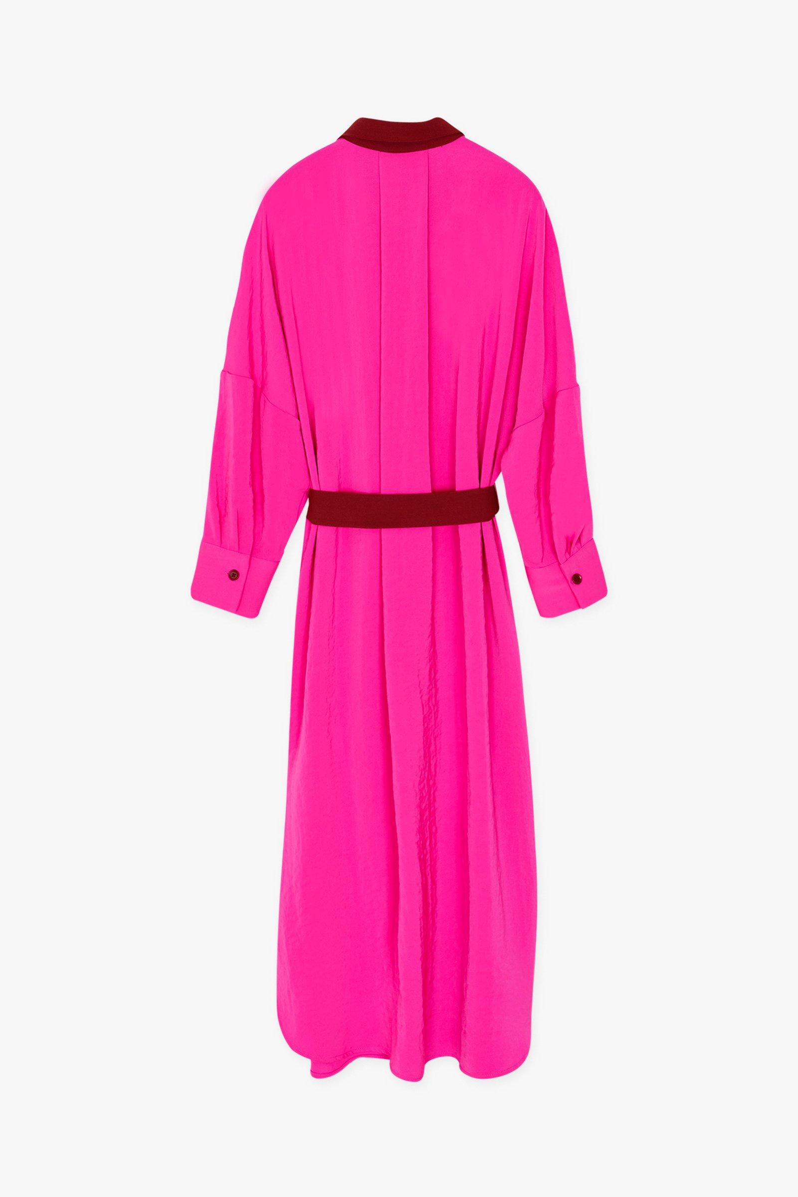 CKS Dames - WAZNESS - robe midi - rose