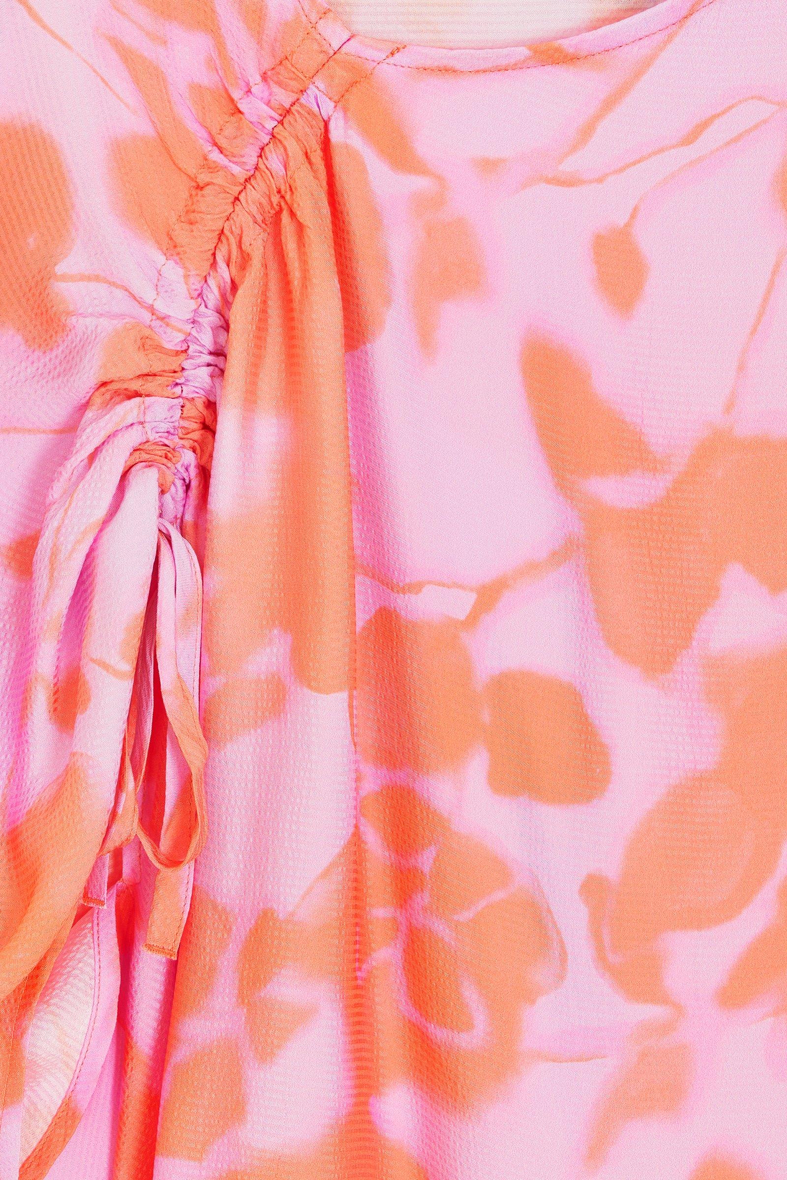 CKS Dames - INSTA - blouse lange mouwen - feloranje