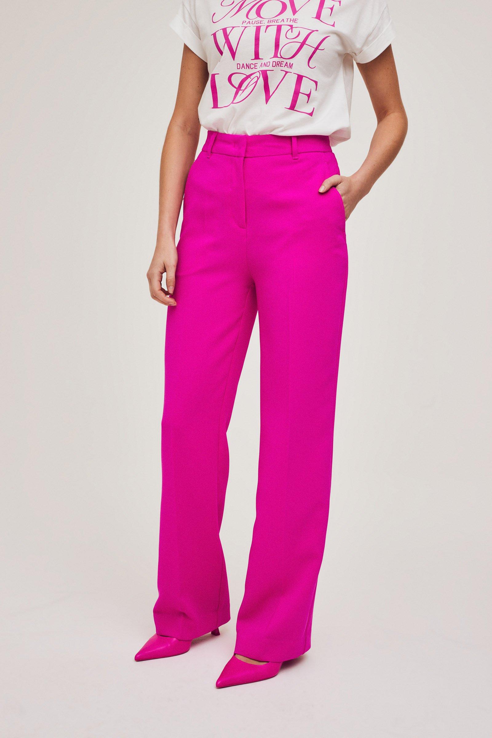 CKS Dames - TONKSA - lange broek - roze