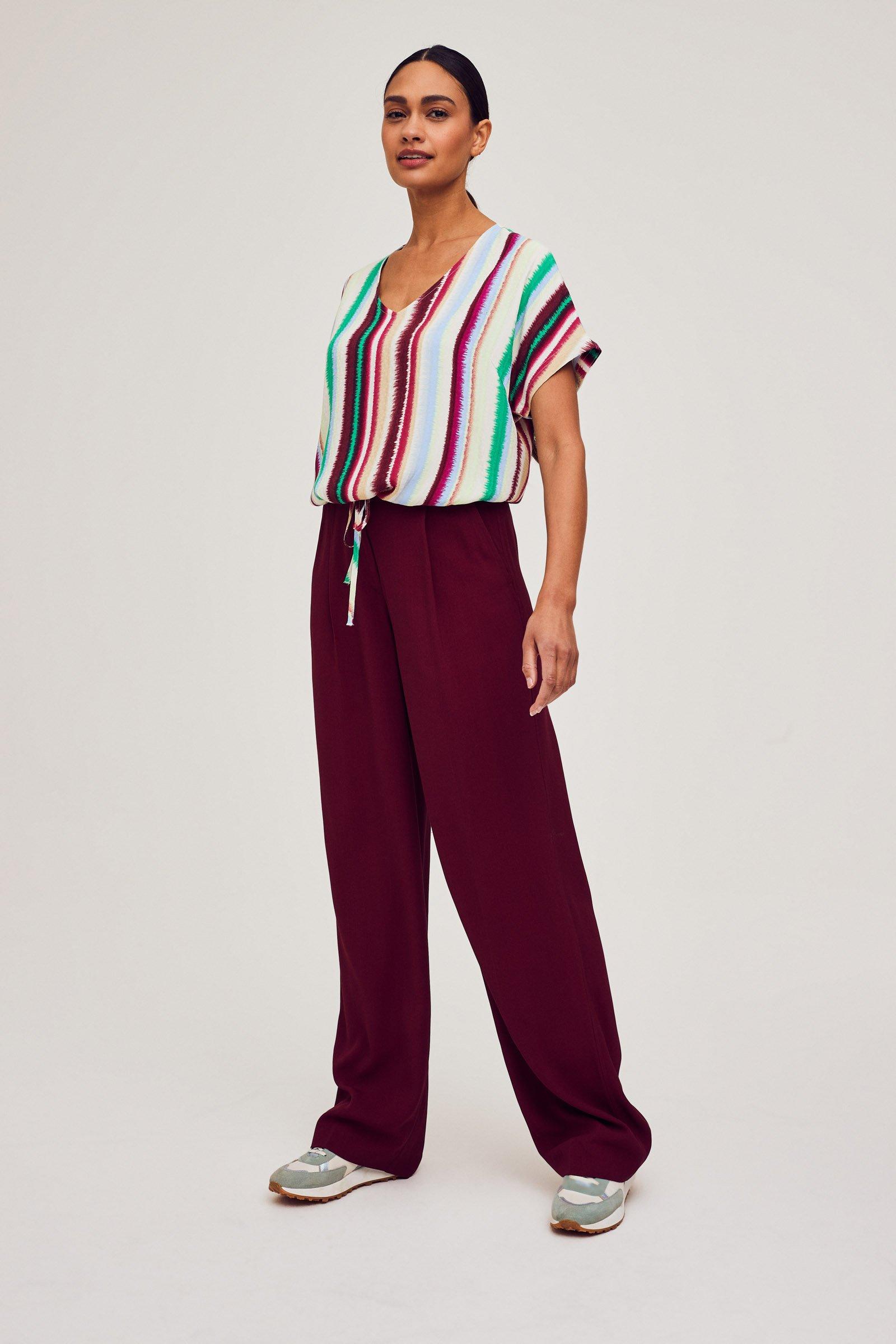 CKS Dames - EBINAS - blouse lange mouwen - rood