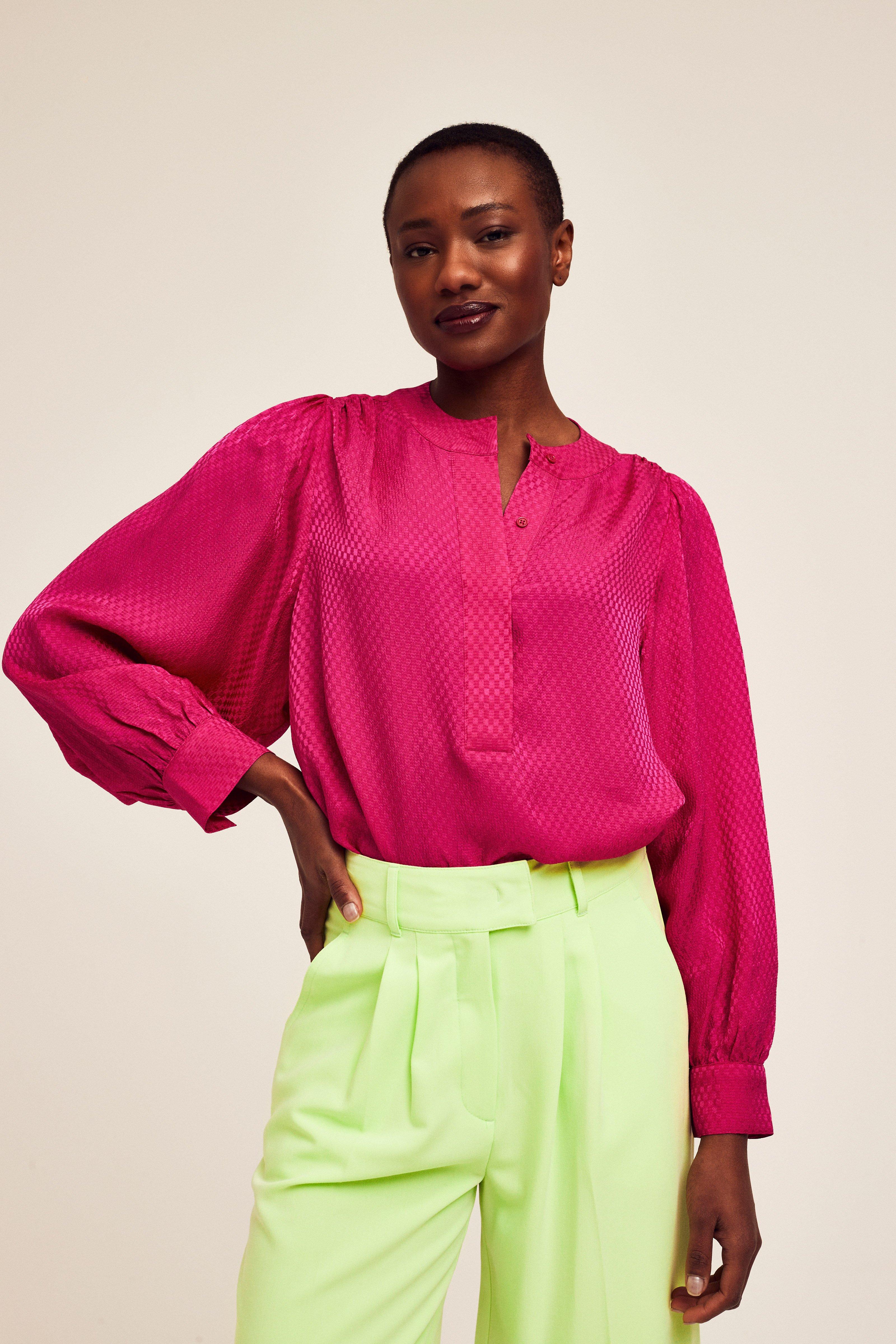CKS Dames - MICKEYDO - blouse korte mouwen - roze