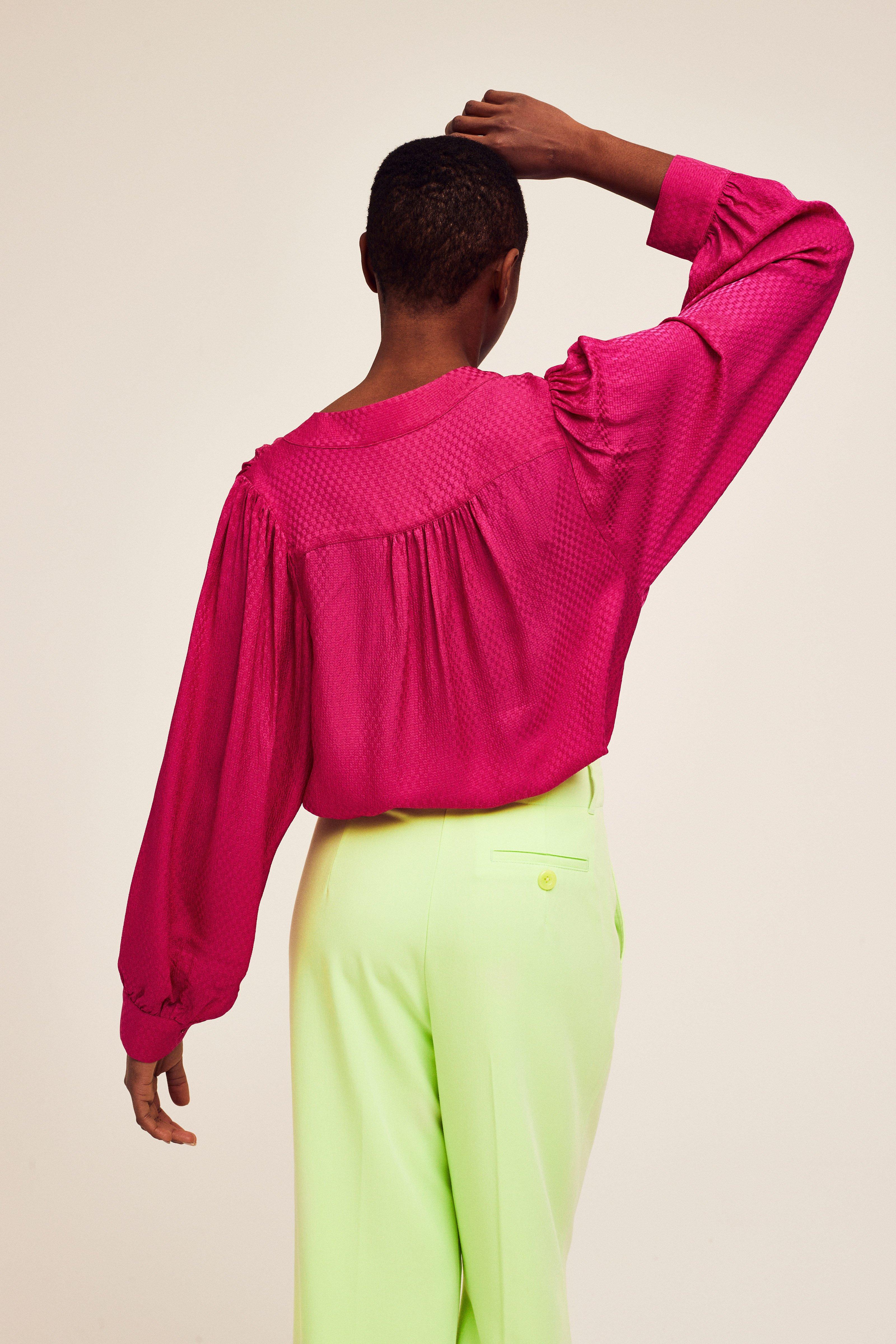 CKS Dames - MICKEYDO - blouse korte mouwen - roze