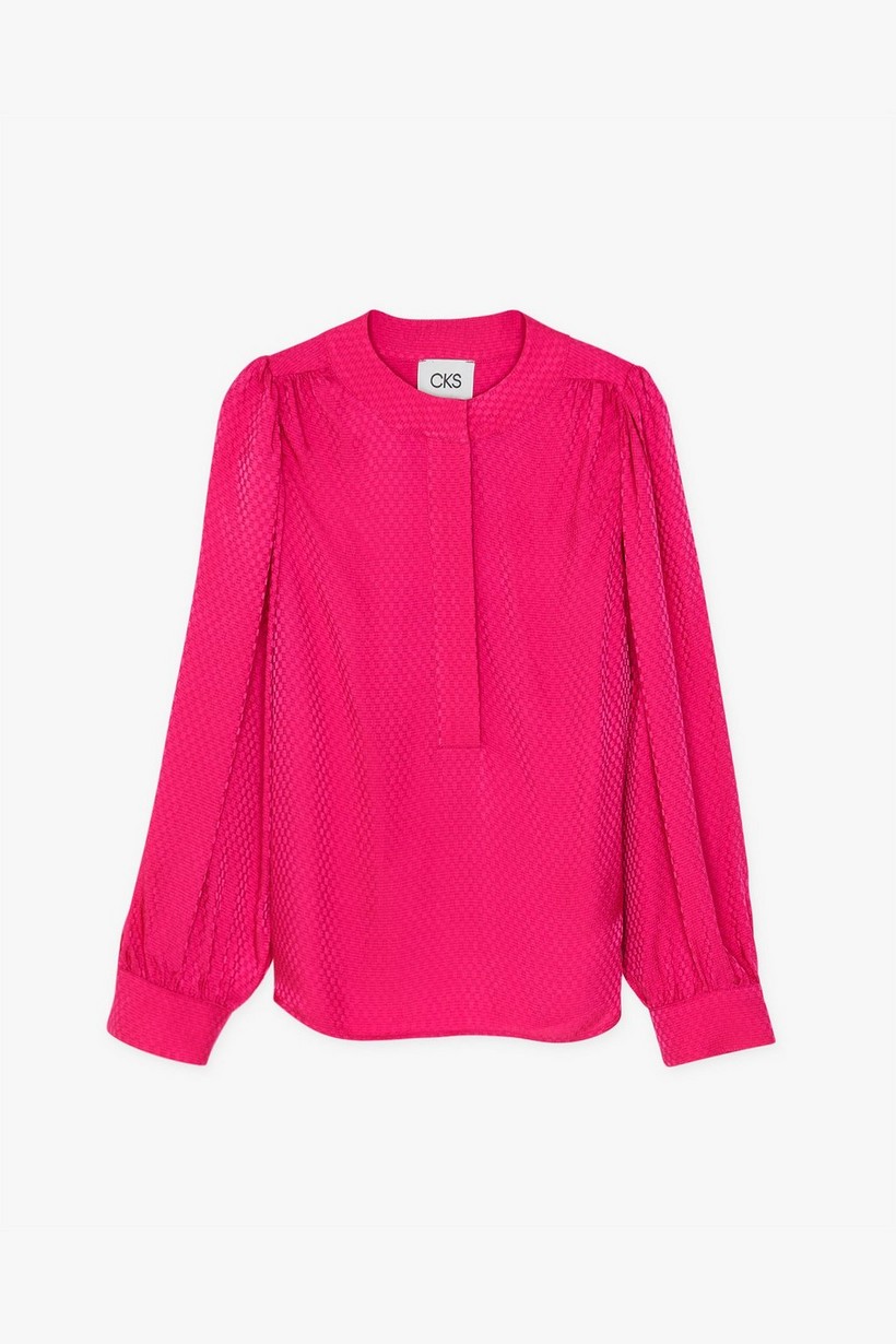 CKS Dames - MICKEYDO - blouse short sleeves - pink