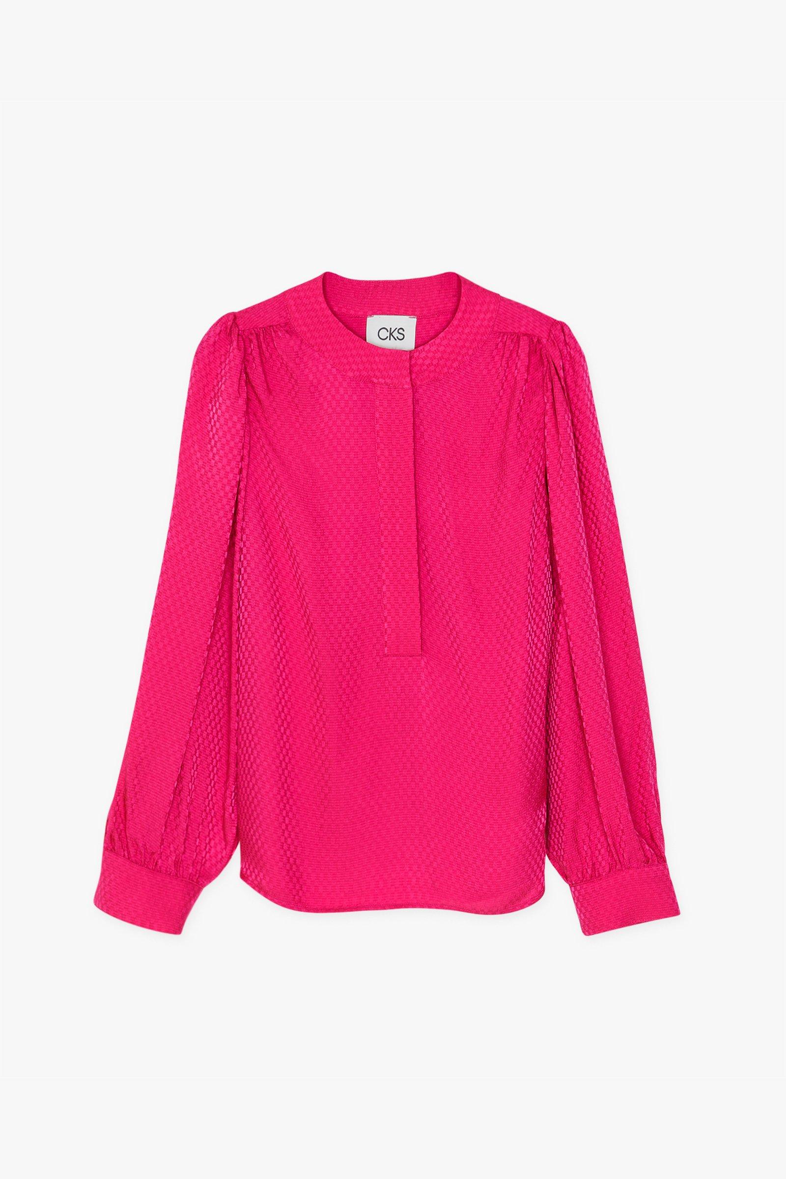 CKS Dames - MICKEYDO - Bluse Kurze Ärmel - Rosa
