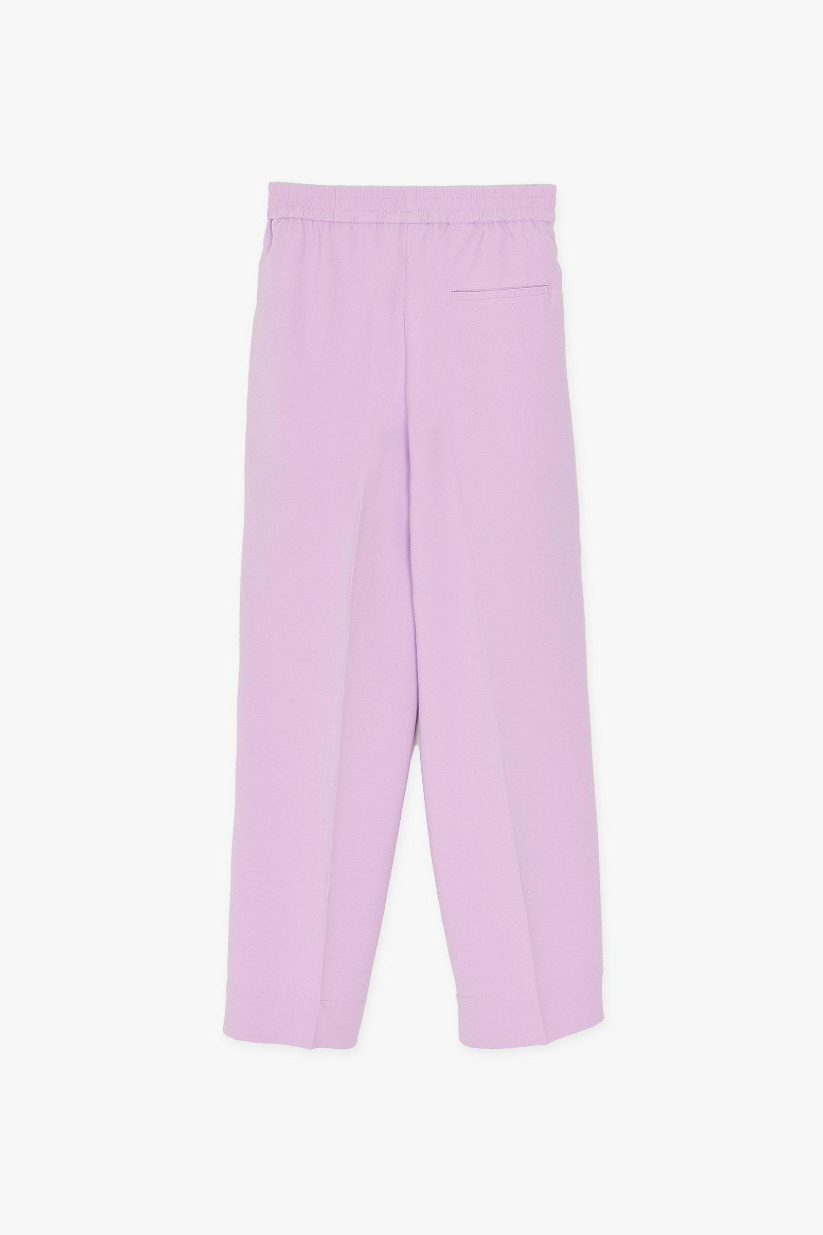 CKS Dames - SAGE - pantalon à la cheville - lilas