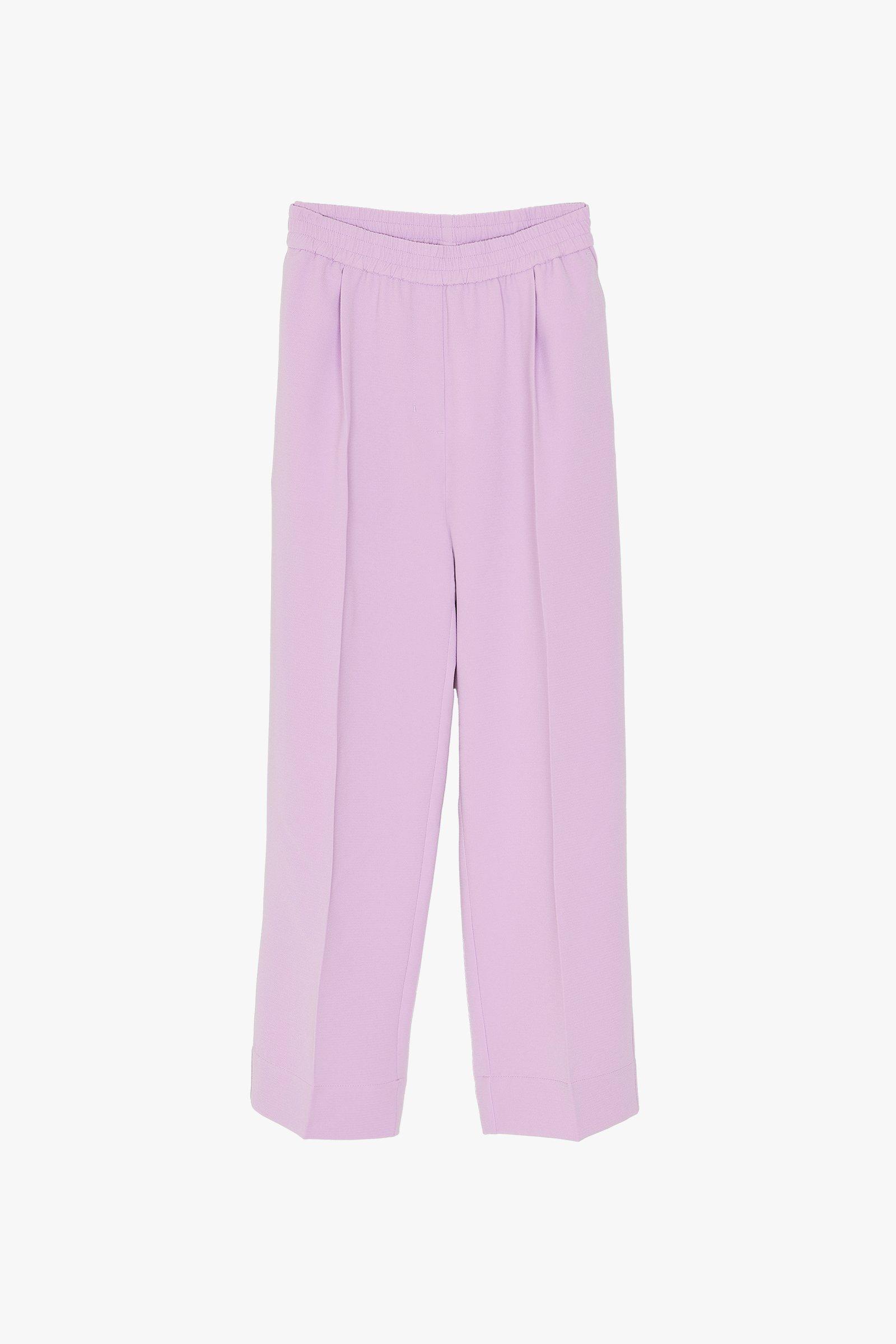 CKS Dames - SAGE - pantalon à la cheville - lilas