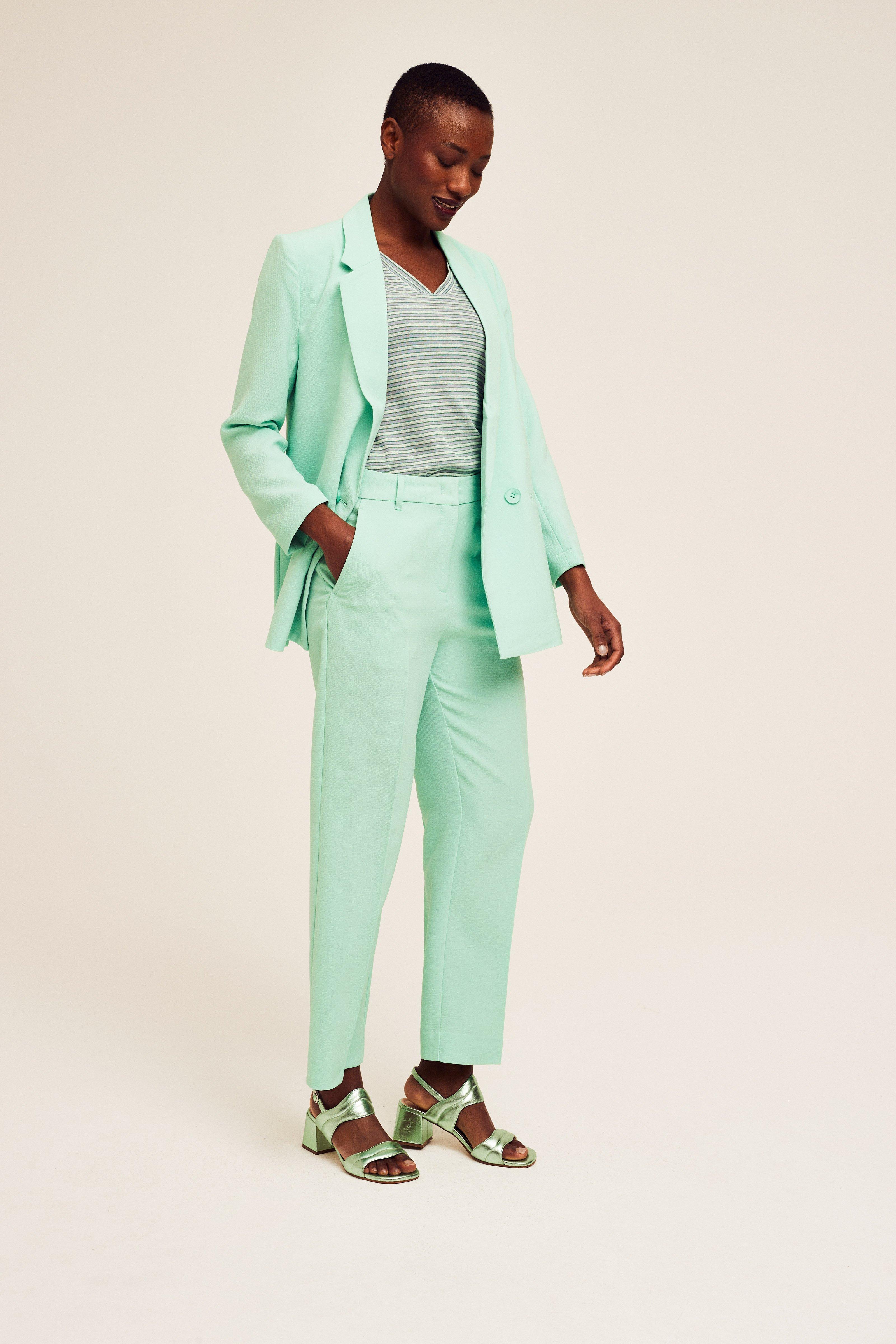 CKS Dames - TONKS - pantalon à la cheville - vert clair