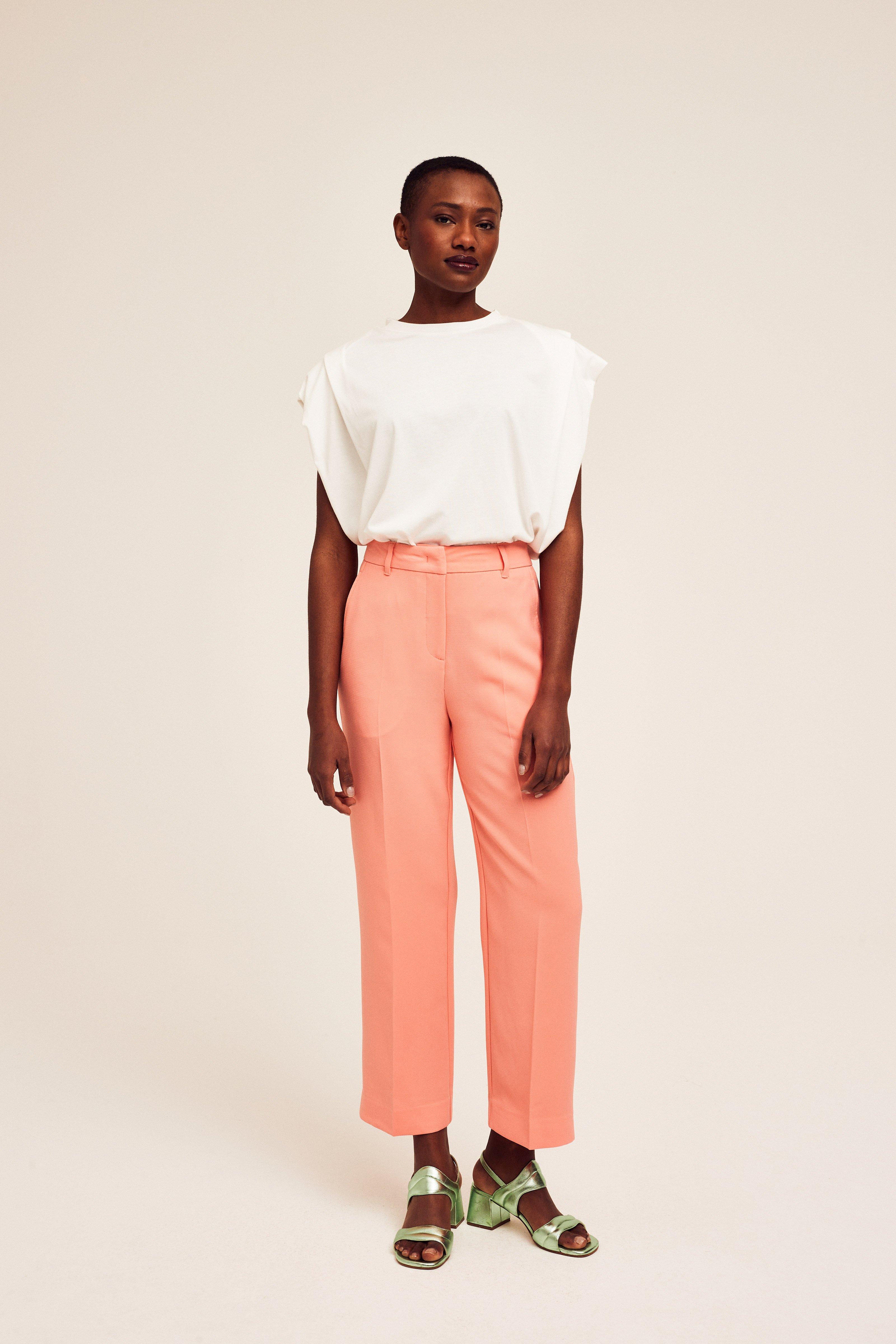CKS Dames - TONKS - pantalon à la cheville - rose clair