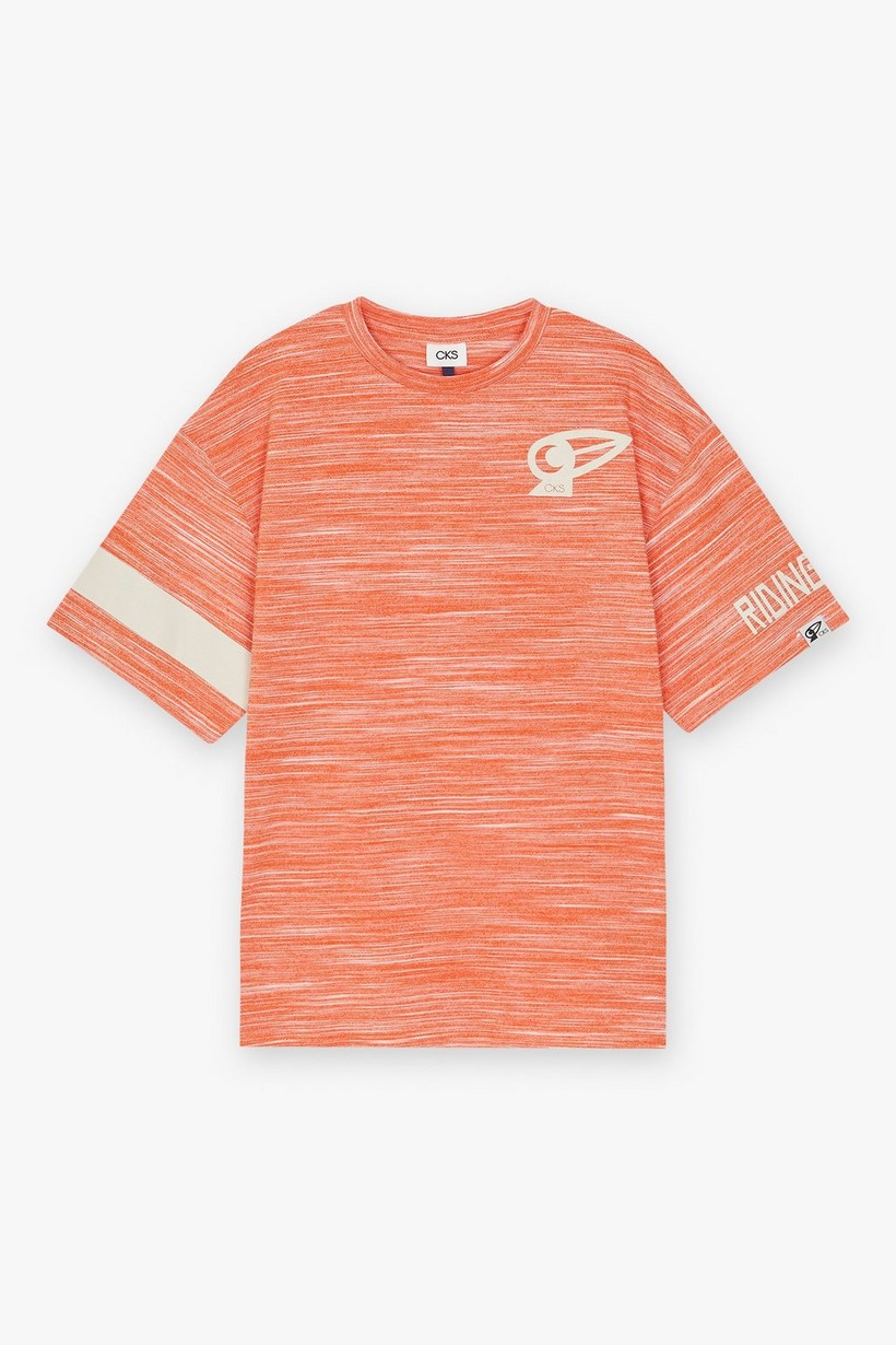 CKS Kids - KAPITEIN - t-shirt korte mouwen - oranje
