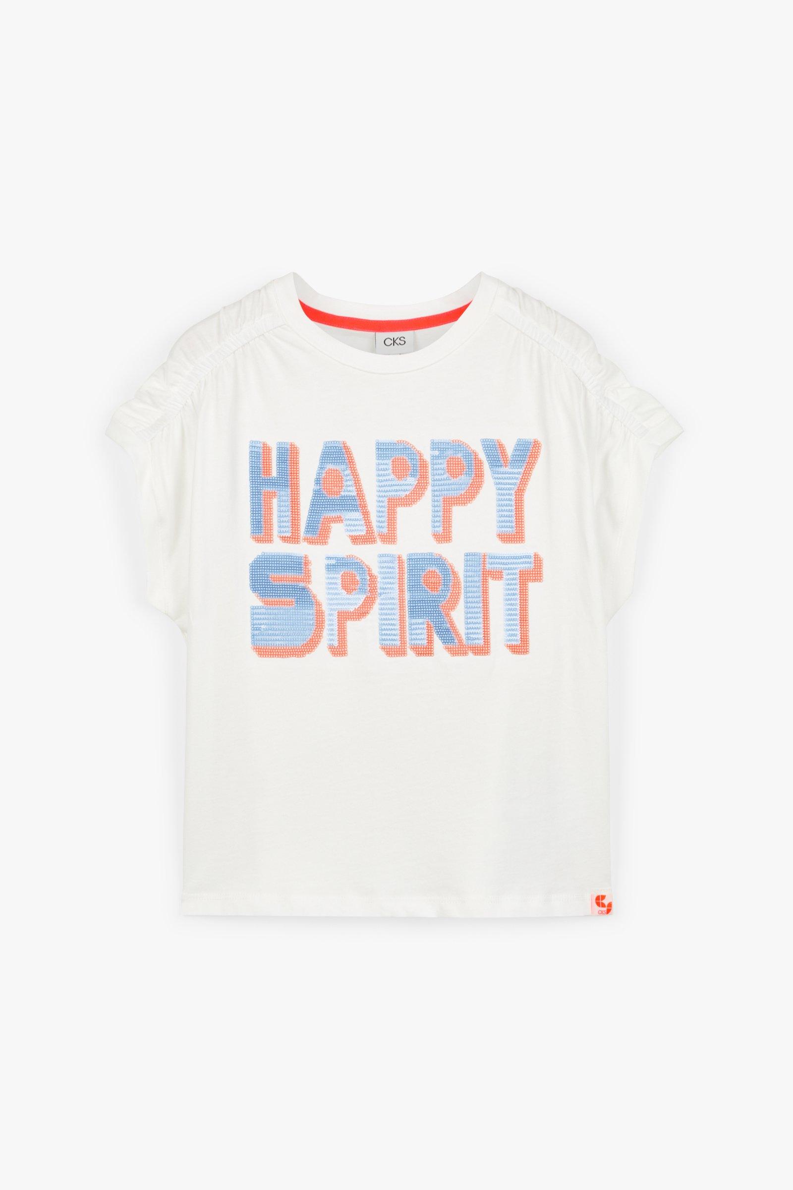 CKS Kids - MILA - t-shirt à manches courtes - blanc