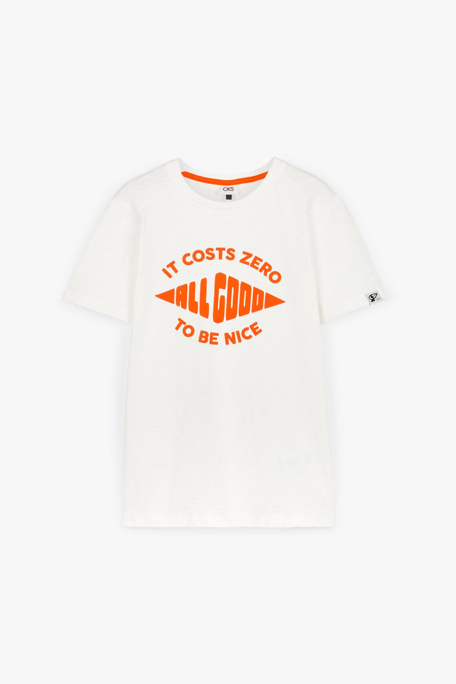 CKS Kids - YILS - t-shirt korte mouwen - wit
