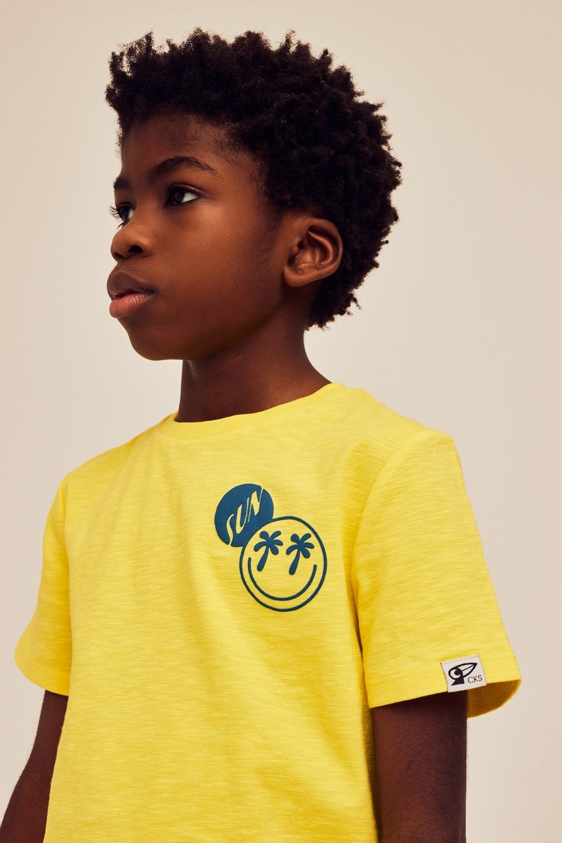 CKS Kids - YILS - t-shirt à manches courtes - jaune