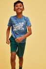 CKS Kids - YELTA - t-shirt korte mouwen - blauw