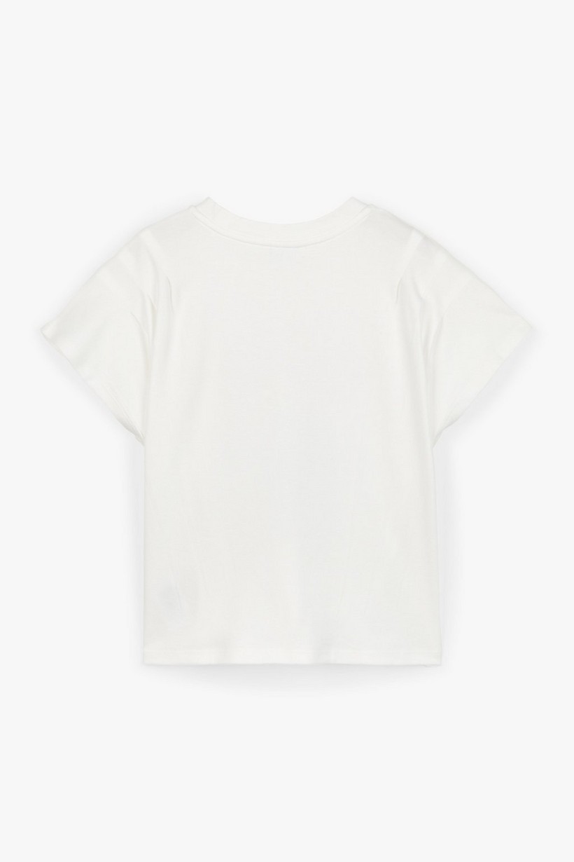 CKS Kids - MILEY - t-shirt à manches courtes - blanc
