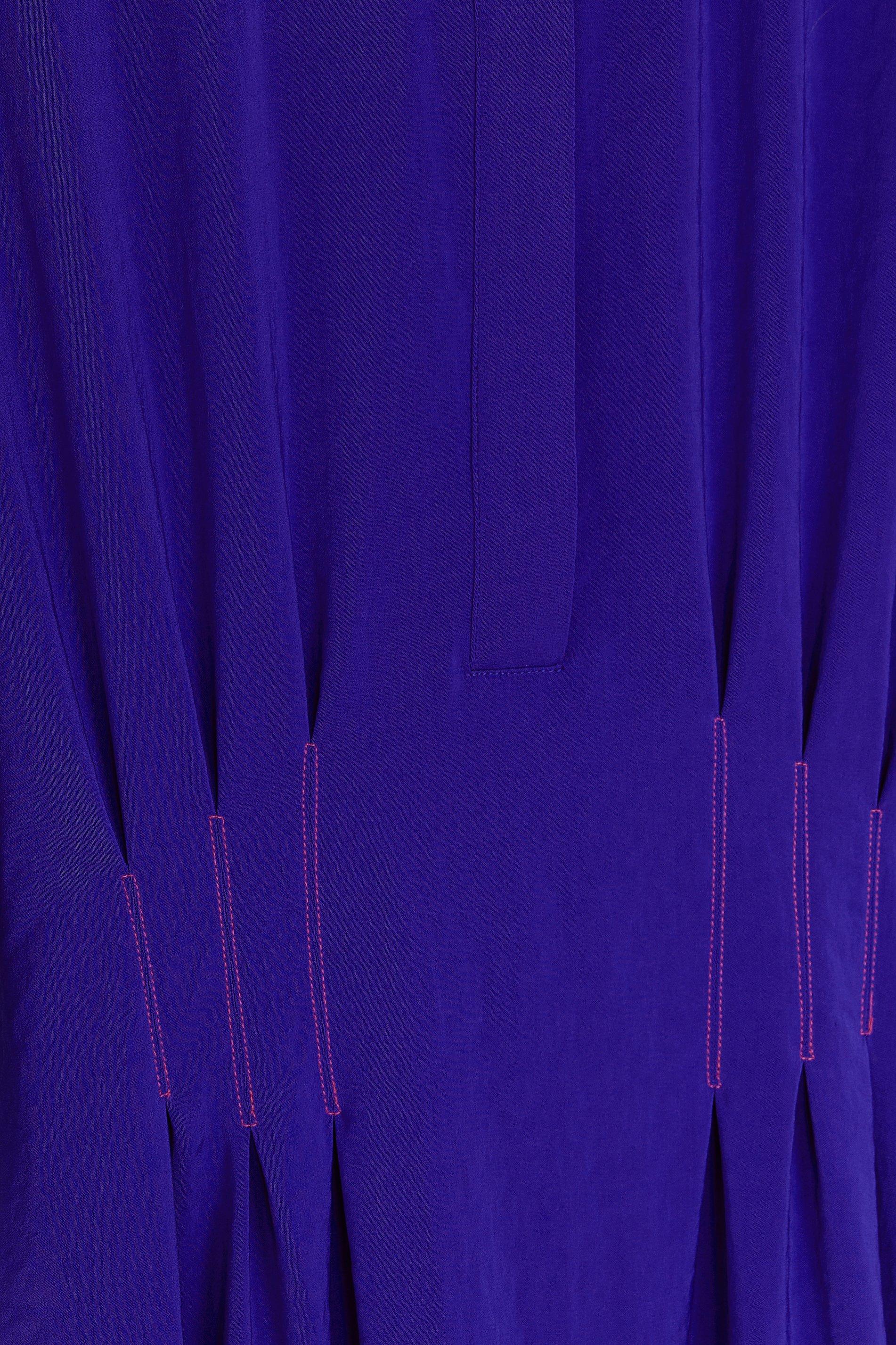 CKS Dames - IVY - midi jurk - blauw