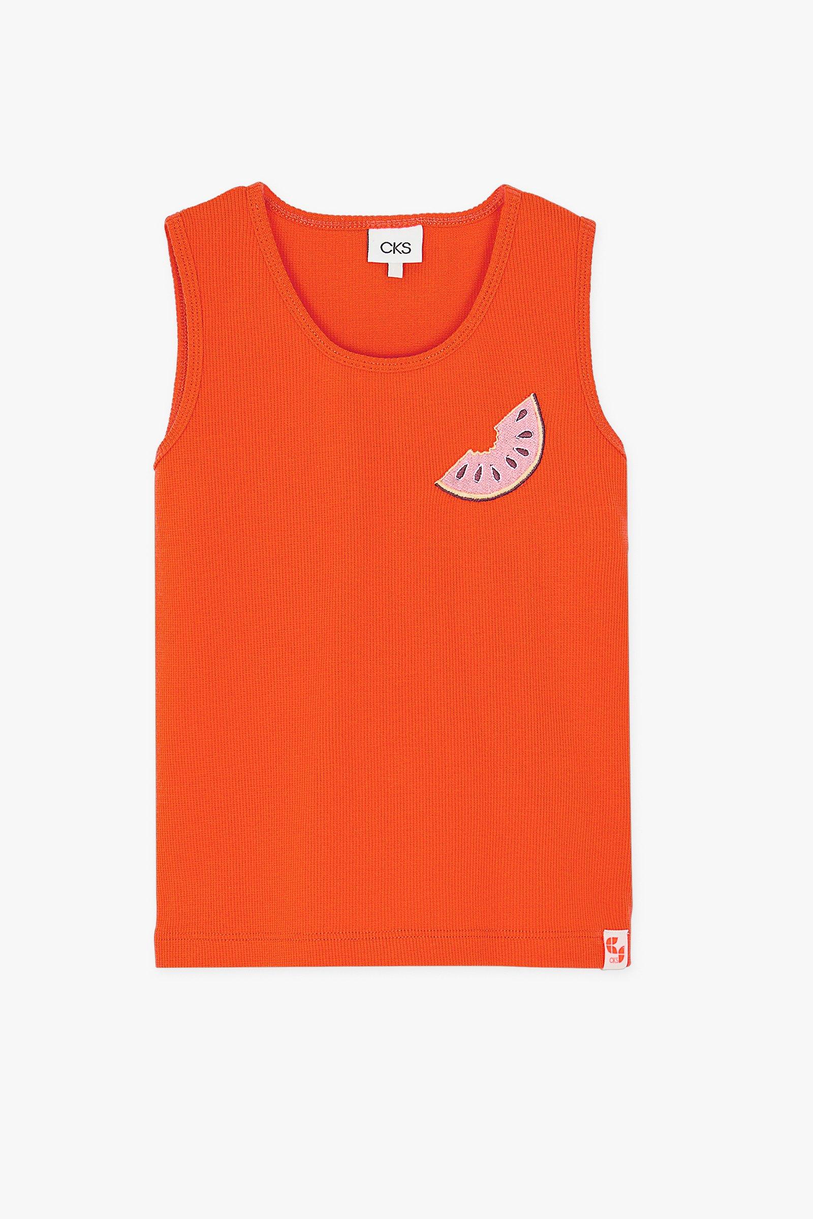 CKS Kids - MALU - t-shirt à manches courtes - rouge vif