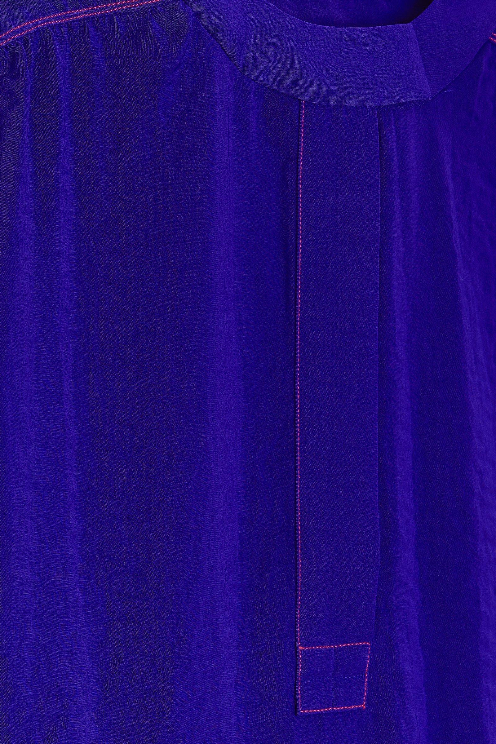 CKS Dames - LEDO - blouse lange mouwen - blauw