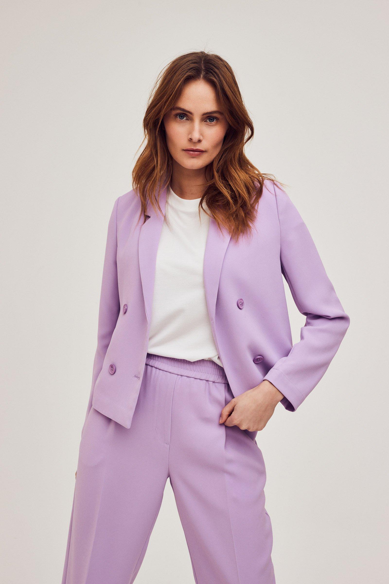 CKS Dames - SAGARUS - korte blazer - lila