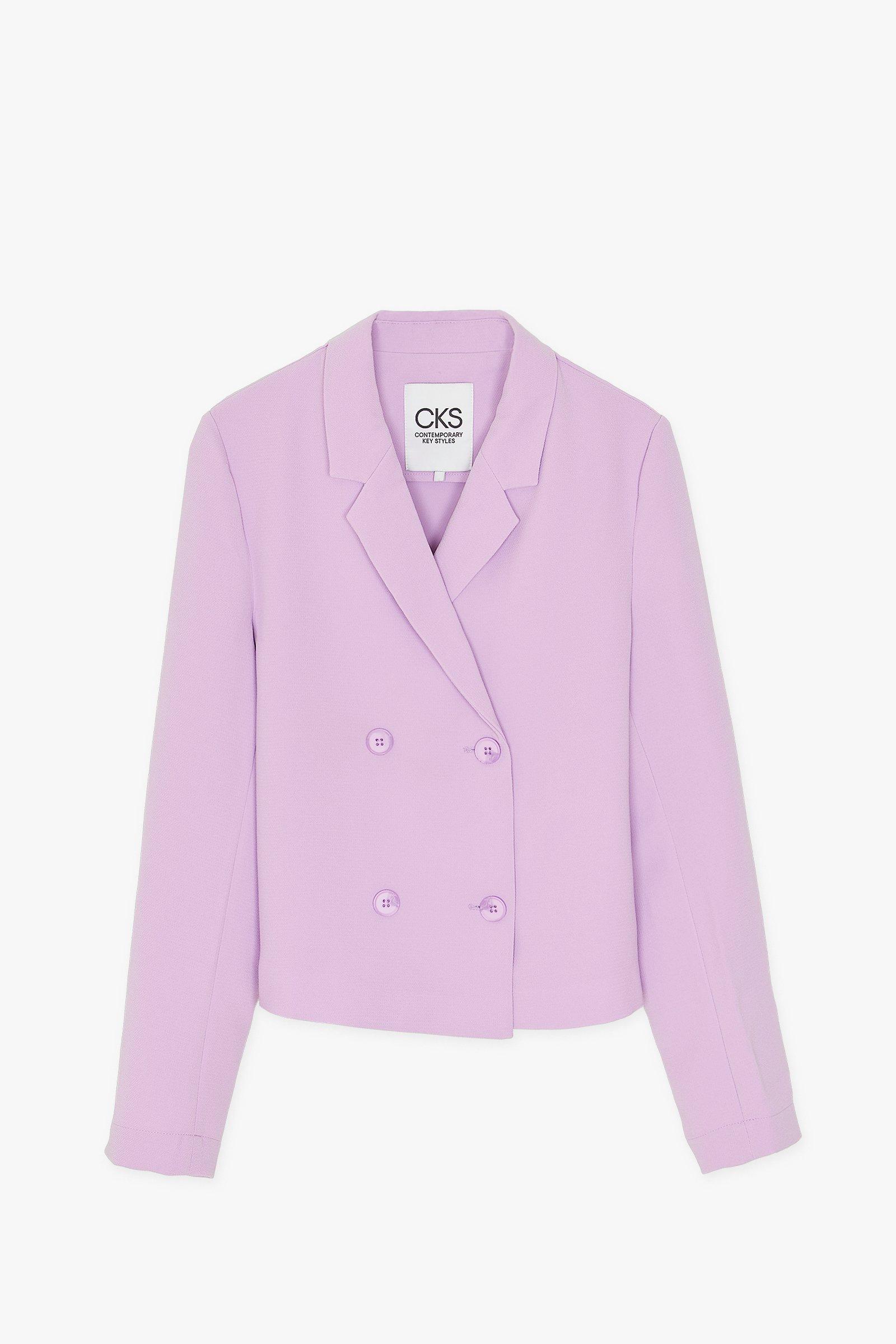 CKS Dames - SAGARUS - short blazer - lila