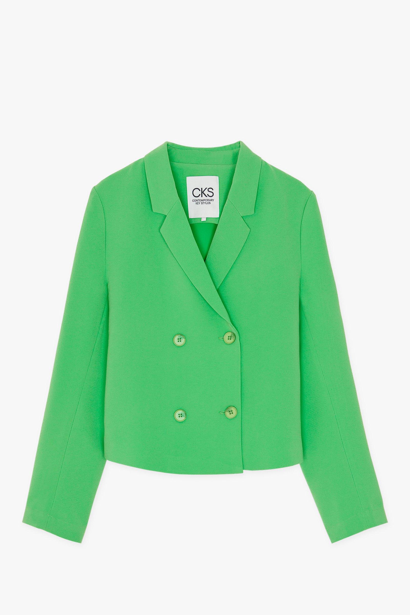 CKS Dames - SAGARUS - short blazer - green