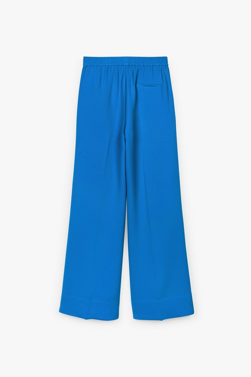 CKS Dames - SAIGOS - pantalon long - bleu vif
