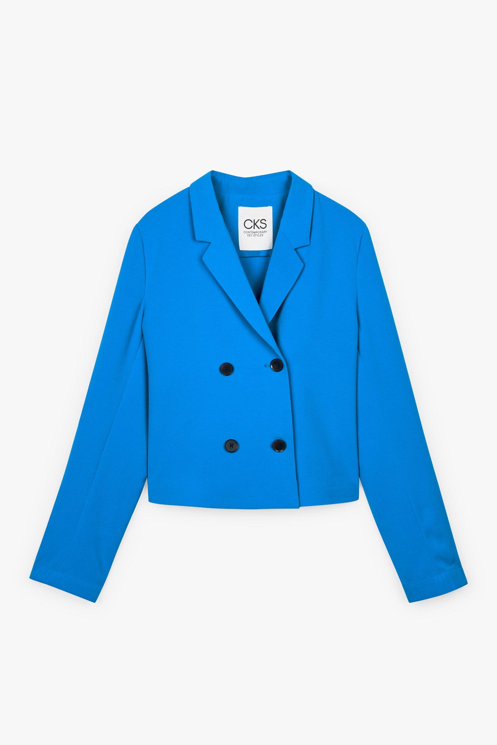 CKS Dames - SAGARUS - short blazer - vivid blue