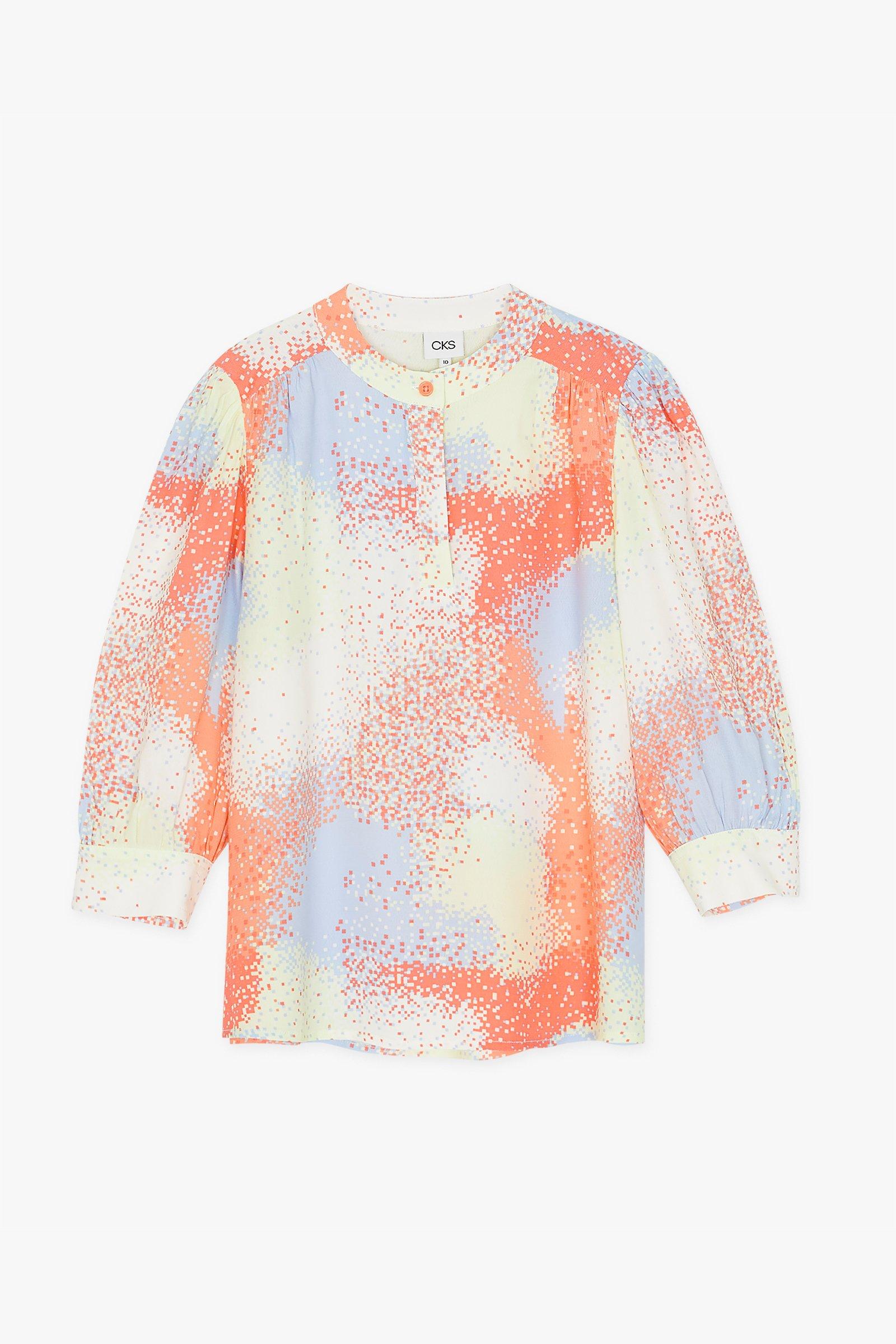 CKS Kids - MUSA - blouse korte mouwen - wit