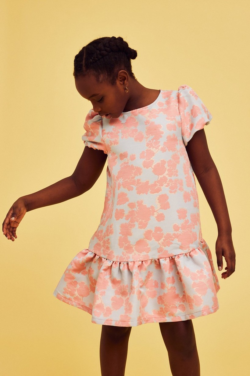 CKS Kids - MAY - korte jurk - roze
