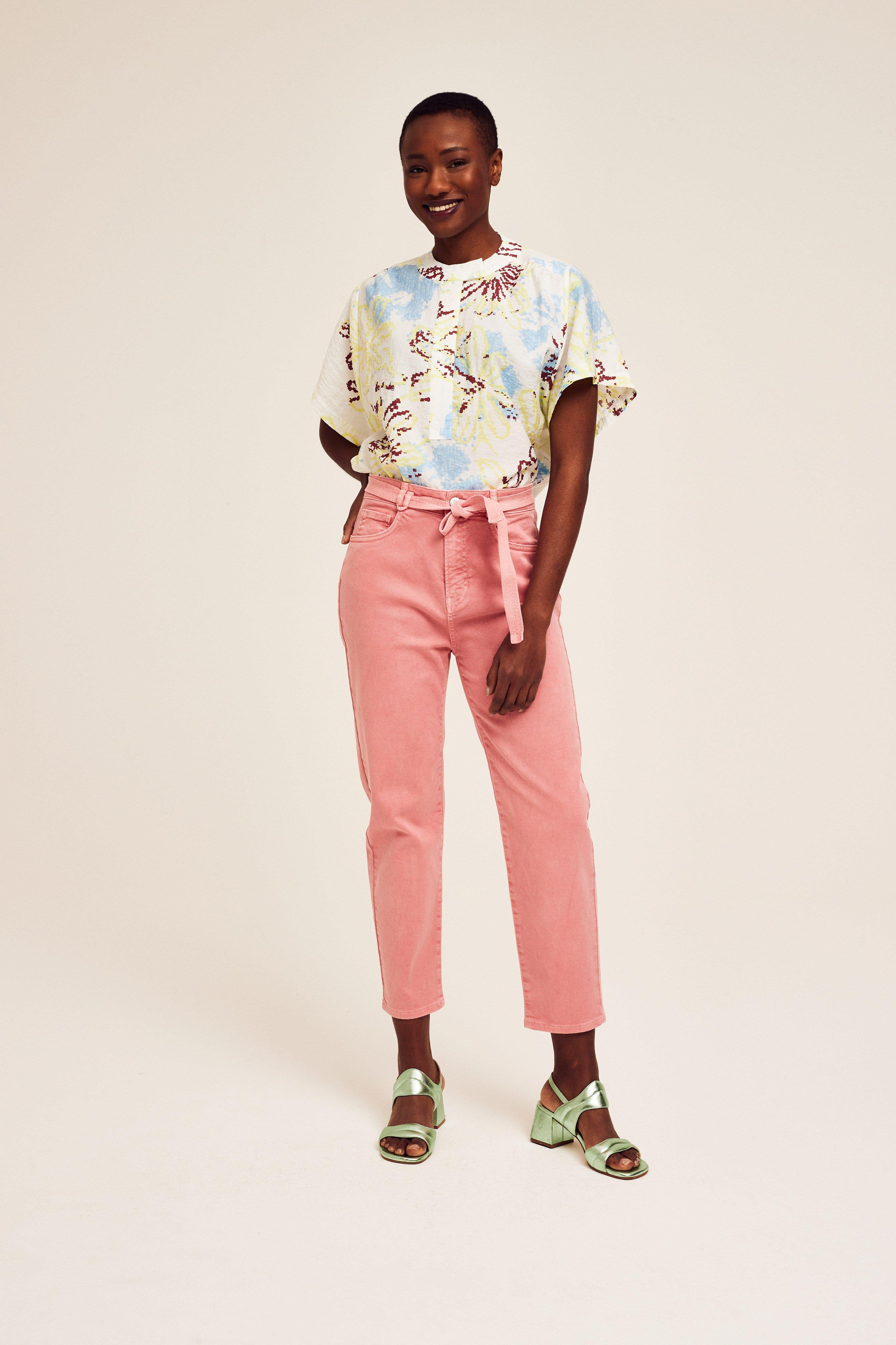 CKS Dames - LEDO - blouse lange mouwen - meerkleurig