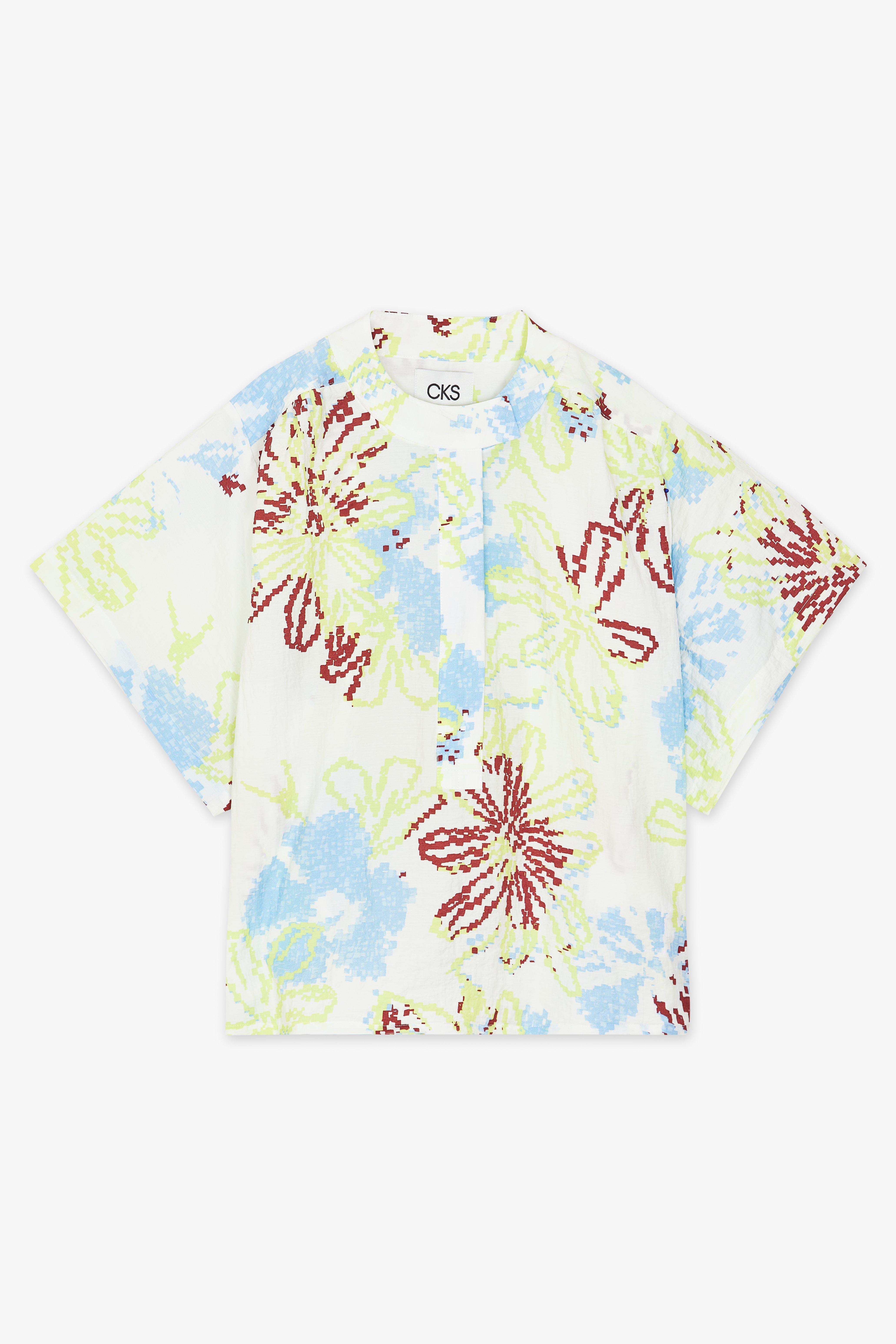 CKS Dames - LEDO - blouse lange mouwen - meerkleurig
