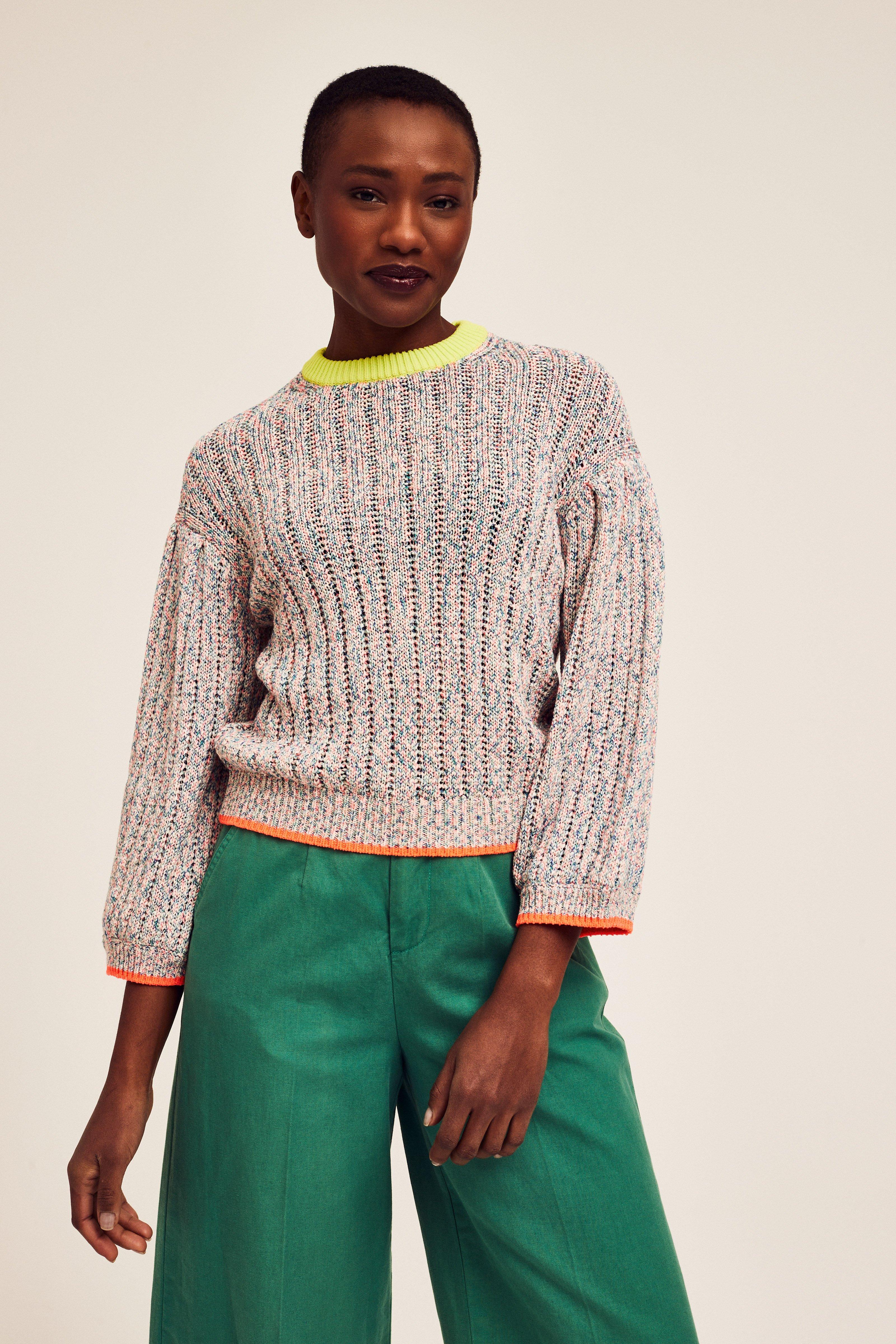 CKS Dames - POSITIVE - Pullover - Blau