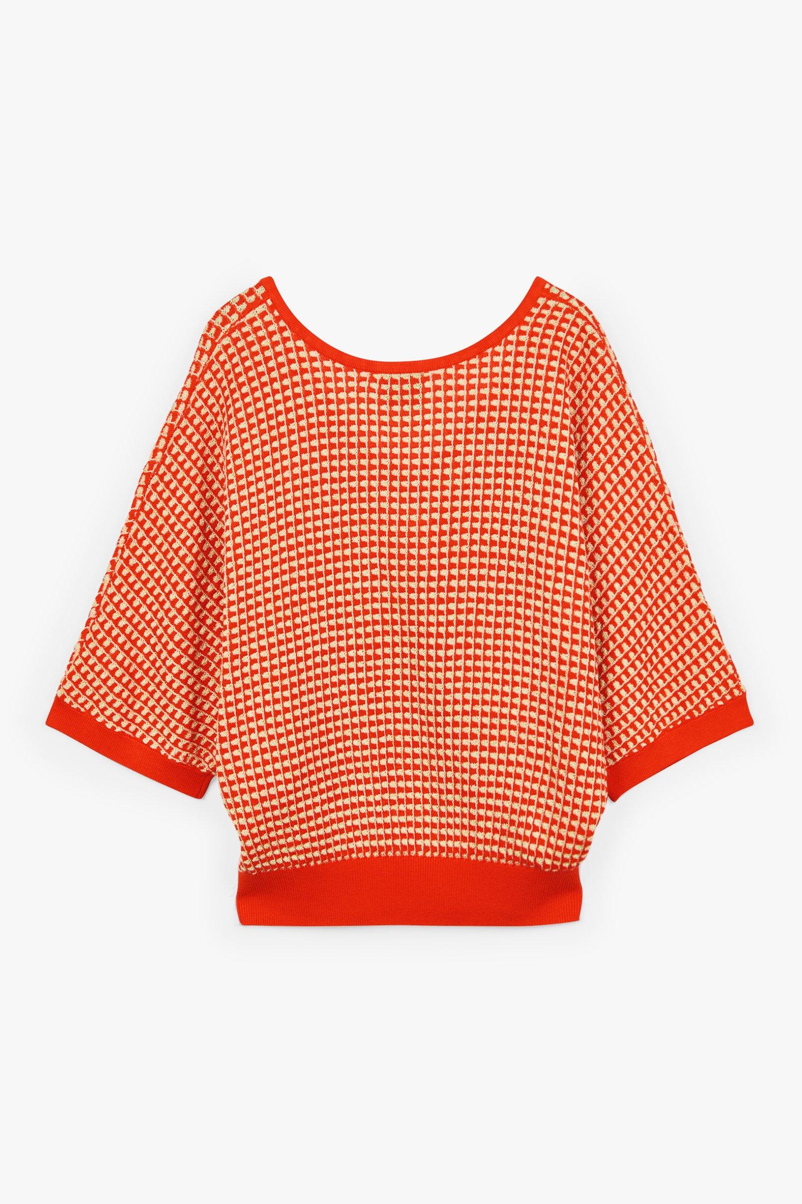CKS Dames - PRIK - knitted top - red