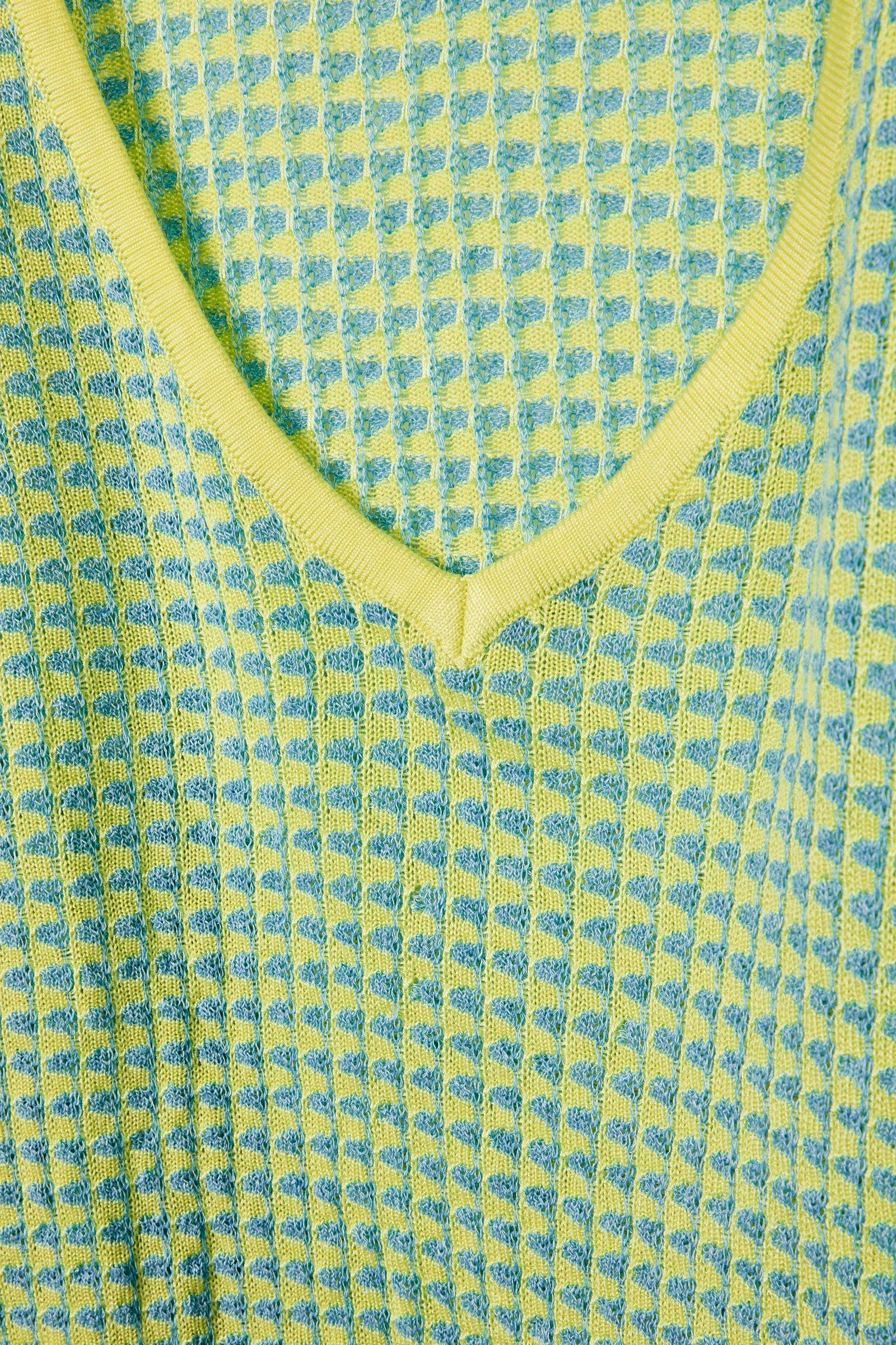 CKS Dames - PRIK - knitted top - light green