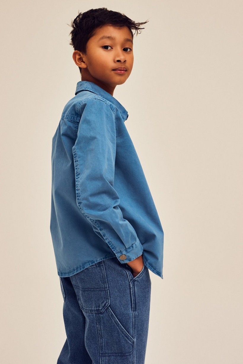 CKS Kids - KALEB - chemise à manches longues - bleu
