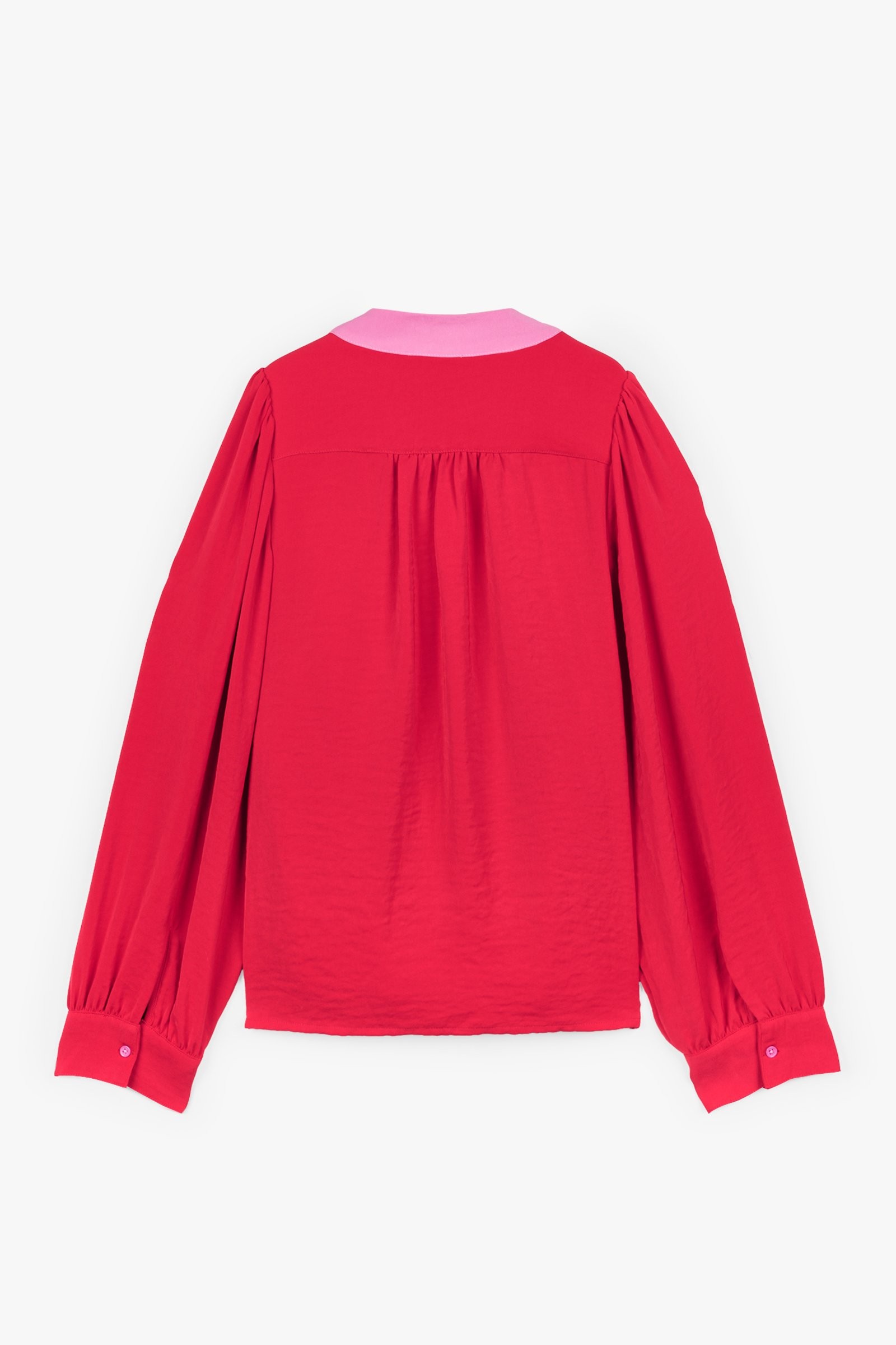 CKS Dames - MICKEYDO - blouse lange mouwen - felrood