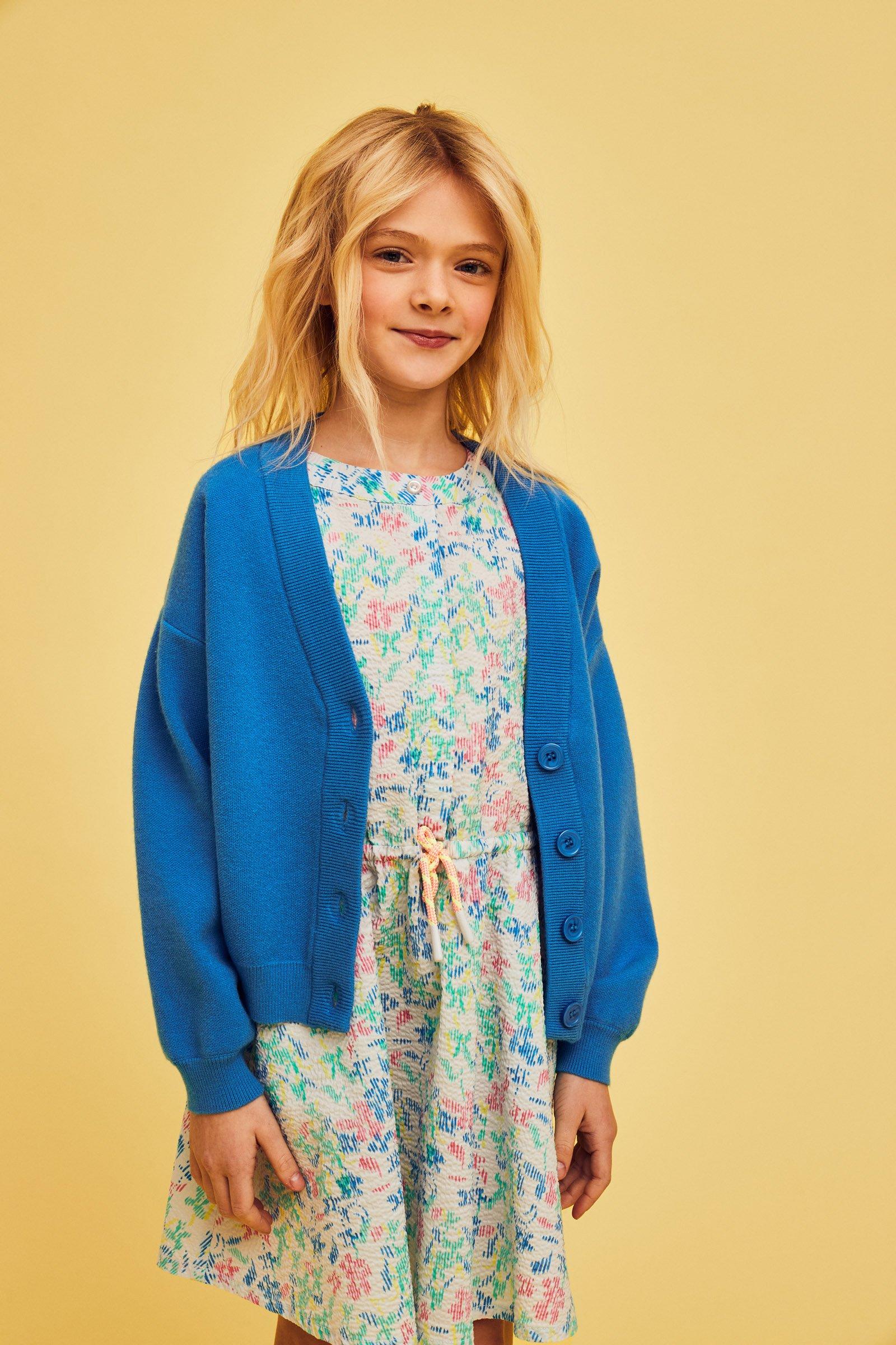 CKS Kids - PETAL - Strickjacke - Blau