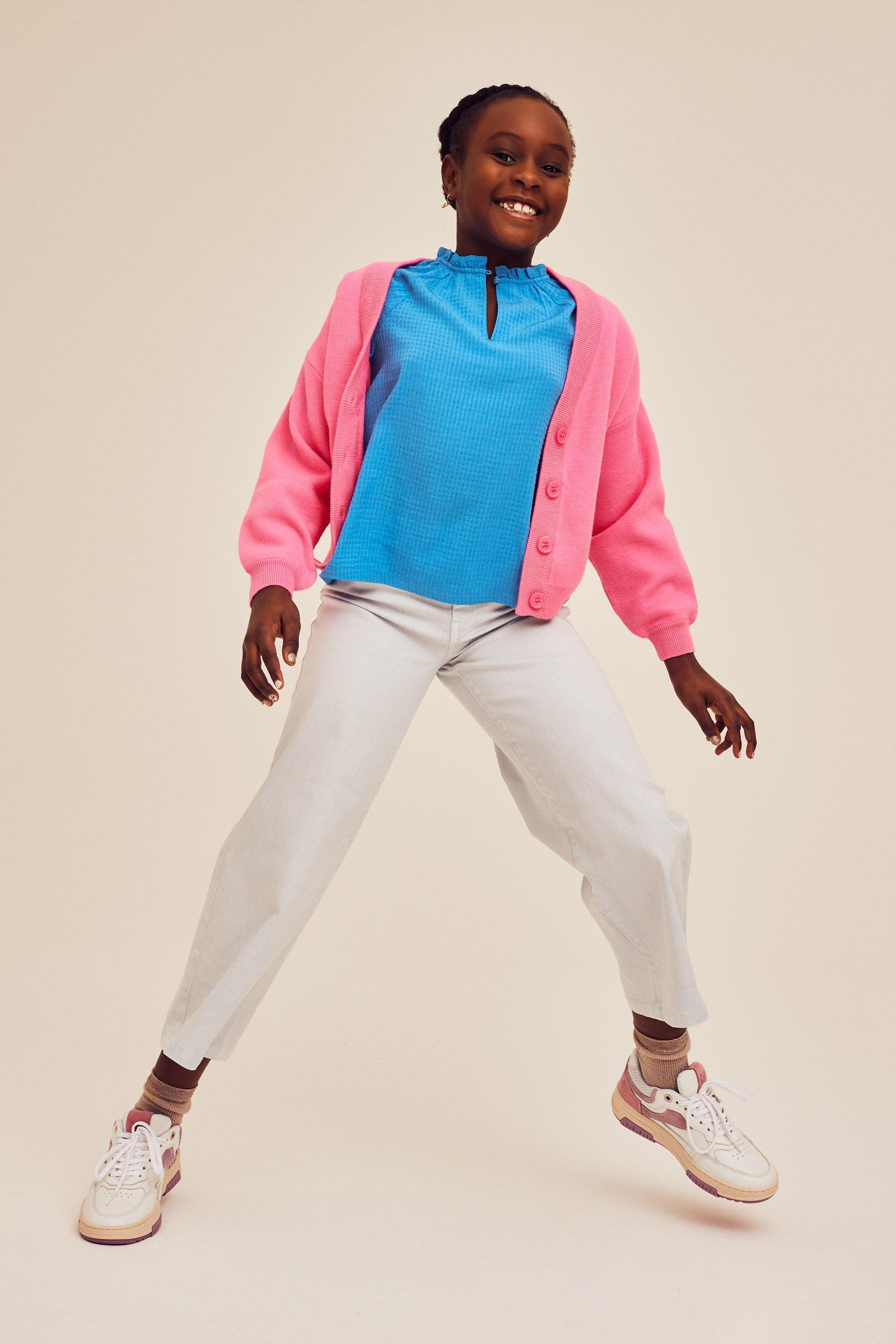 CKS Kids - PETAL - cardigan - roze