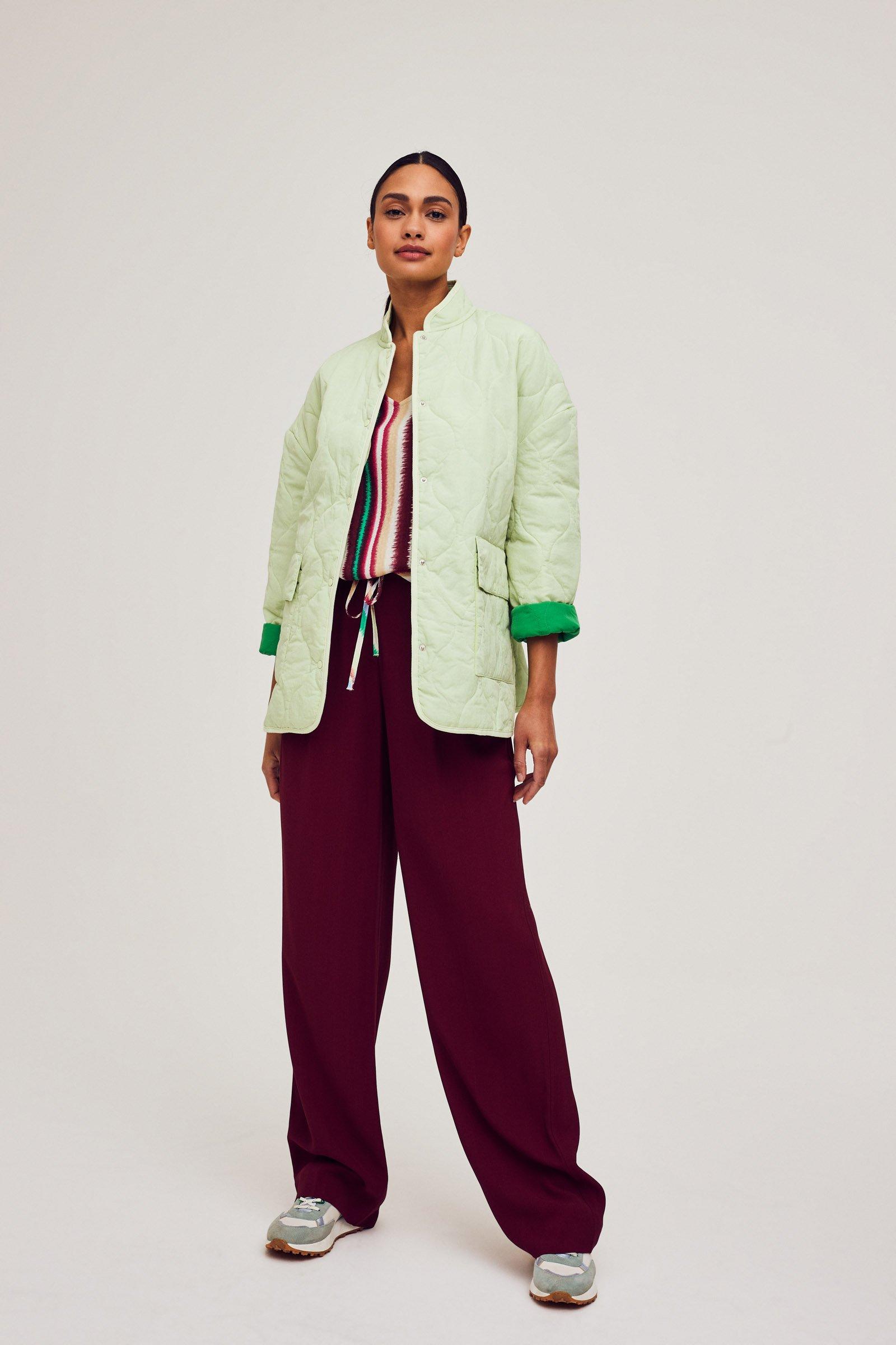 CKS Dames - BREATHE - jacketfantasy - light green