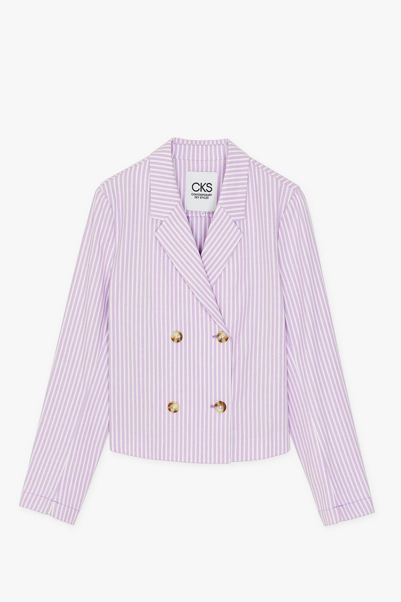 CKS Dames - SAGARUS - short blazer - purple