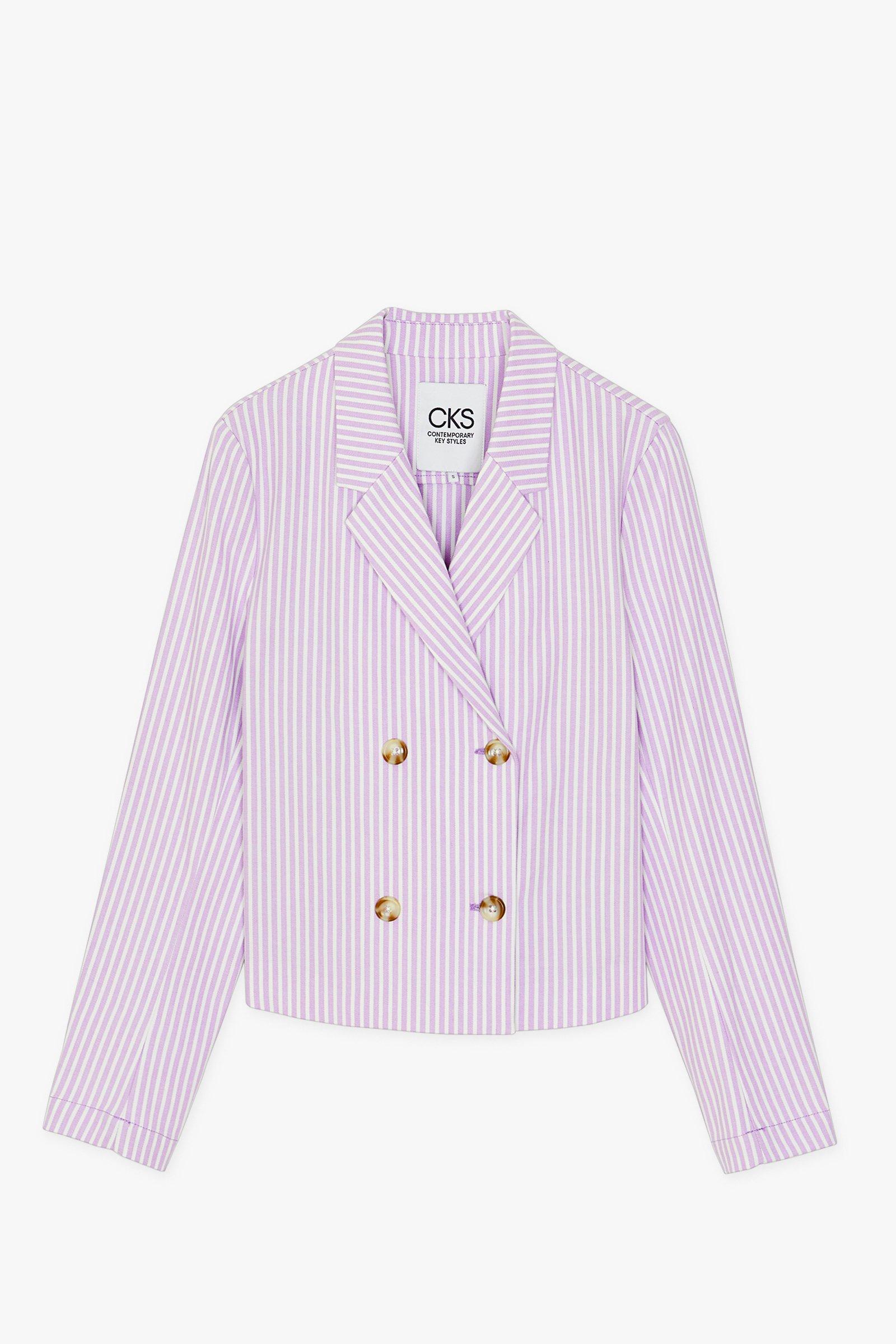 CKS Dames - SAGARUS - short blazer - purple