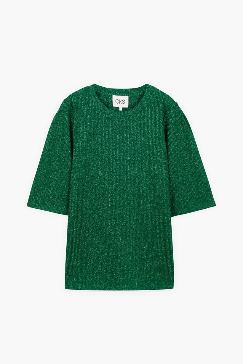 CKS Dames - ESISS - t-shirt short sleeves - green