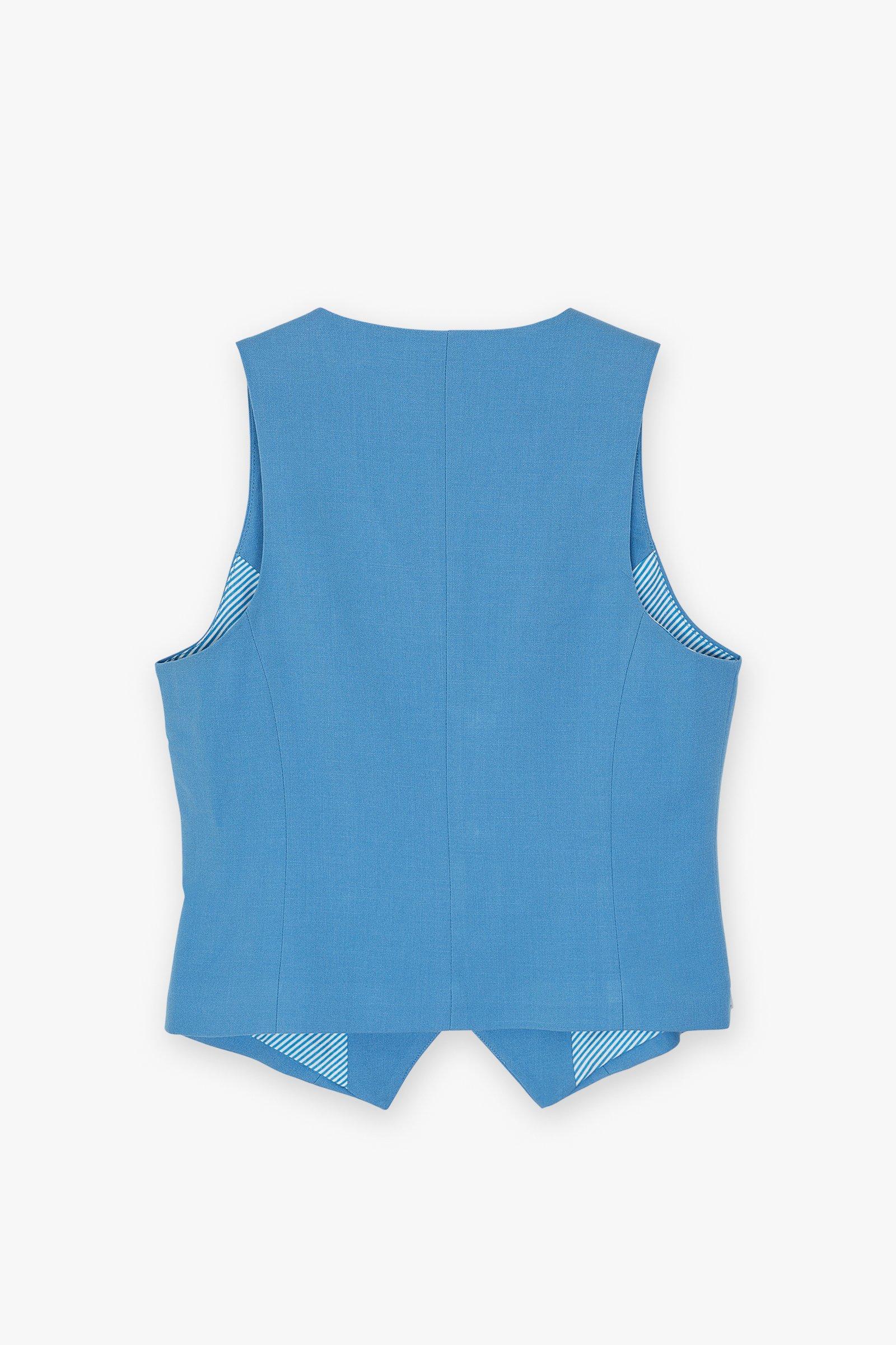 CKS Dames - IVAN - gilet - blue