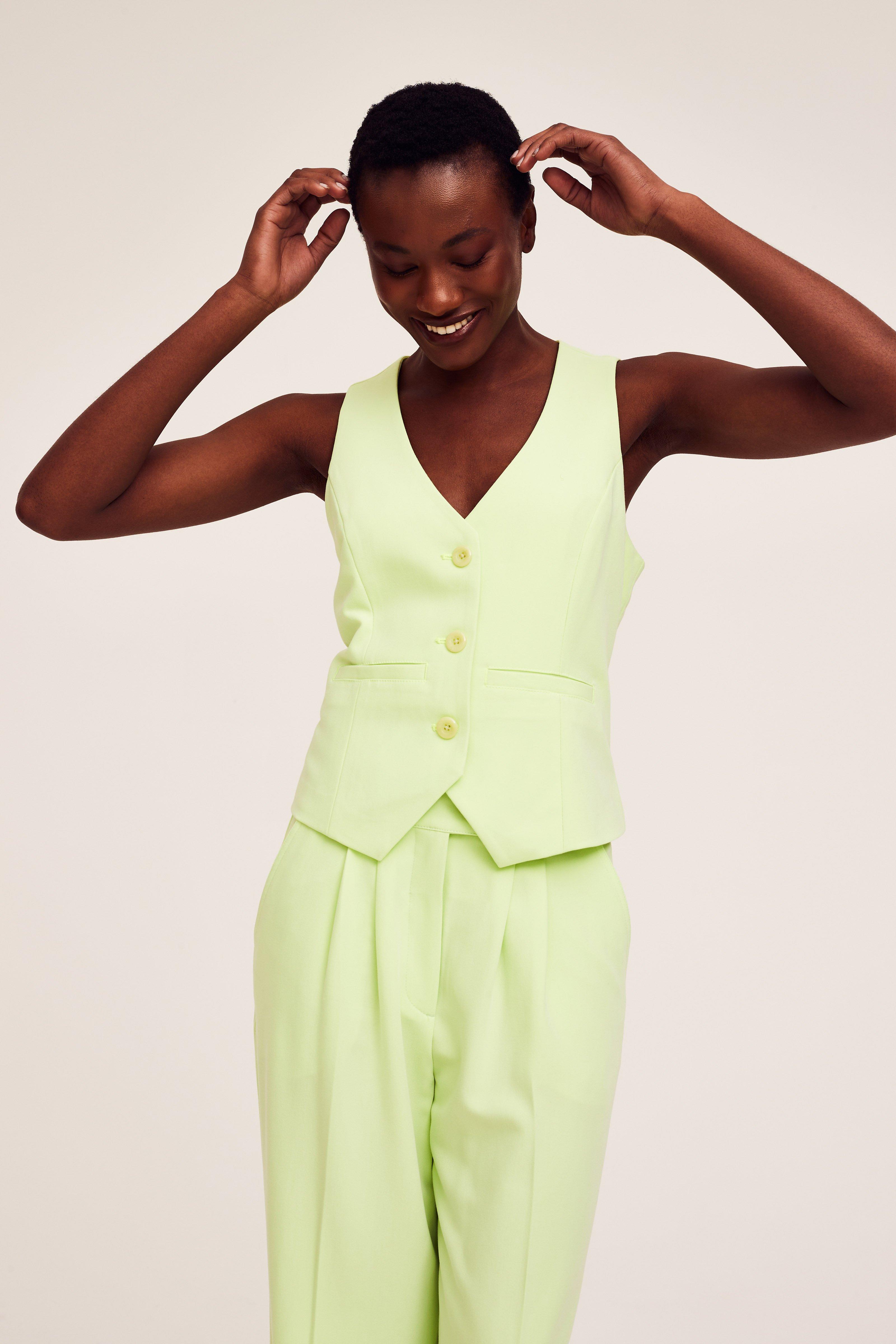 CKS Dames - IVAN - gilet - bright green