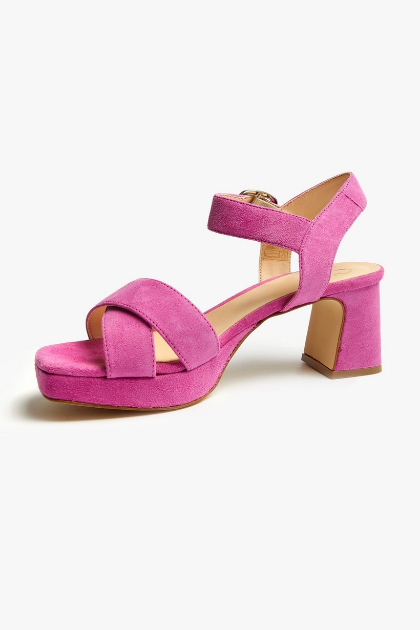 CKS Dames - SANNE2 - sandals - dark pink